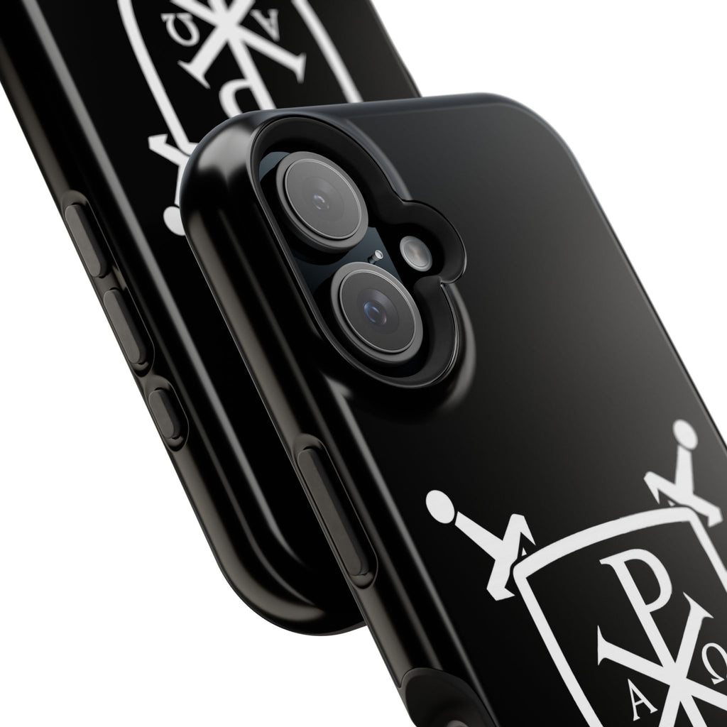 Swords and Shield Pi Chi Rho Graphic Design Magnetic Impact-Resistant Cases