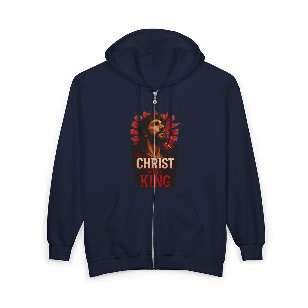 Christ is King Unisex Hooded Sweatshirt, Christ is King Hoodie