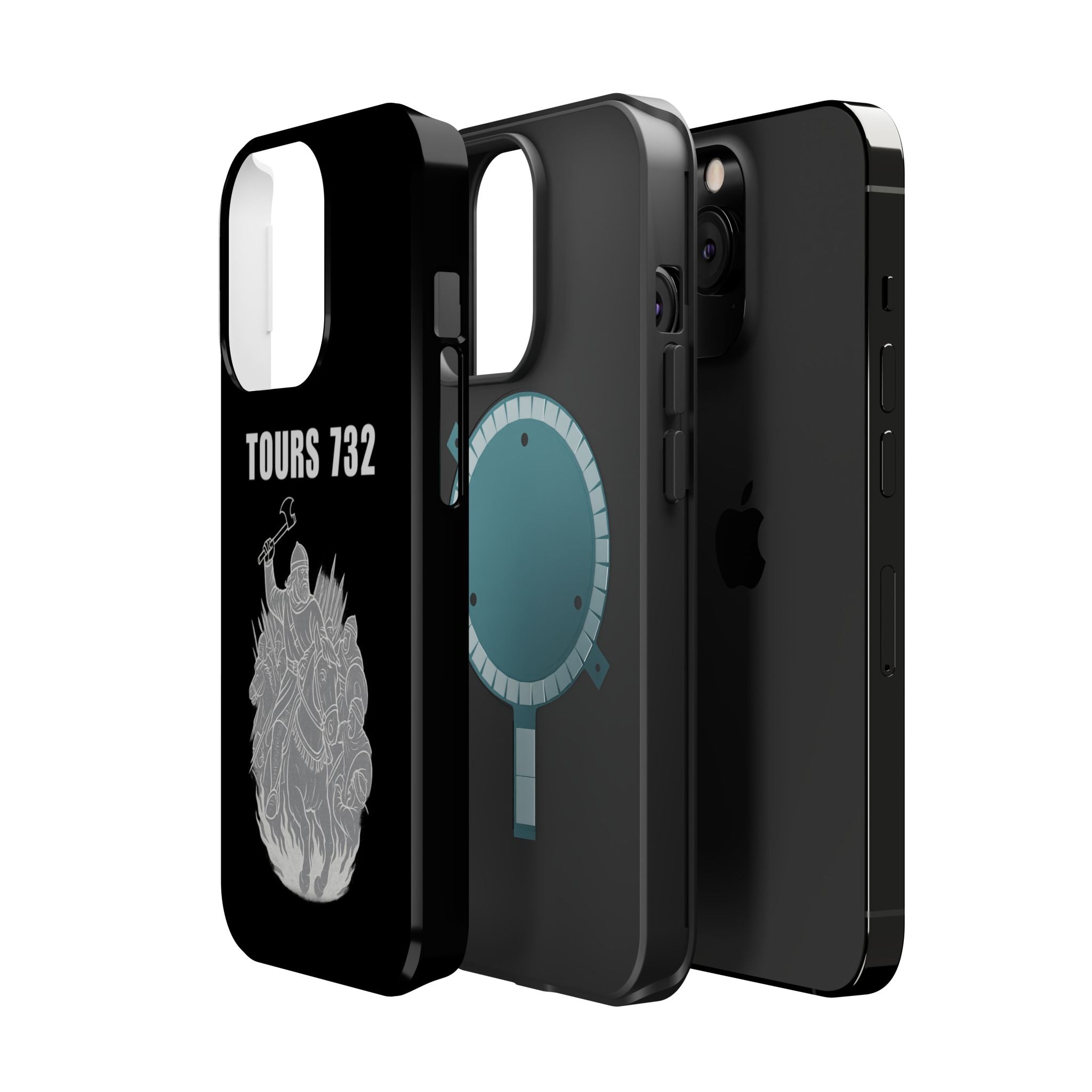 Battle of Tours Charles "The Hammer" Martel Magnetic Impact-Resistant Cases