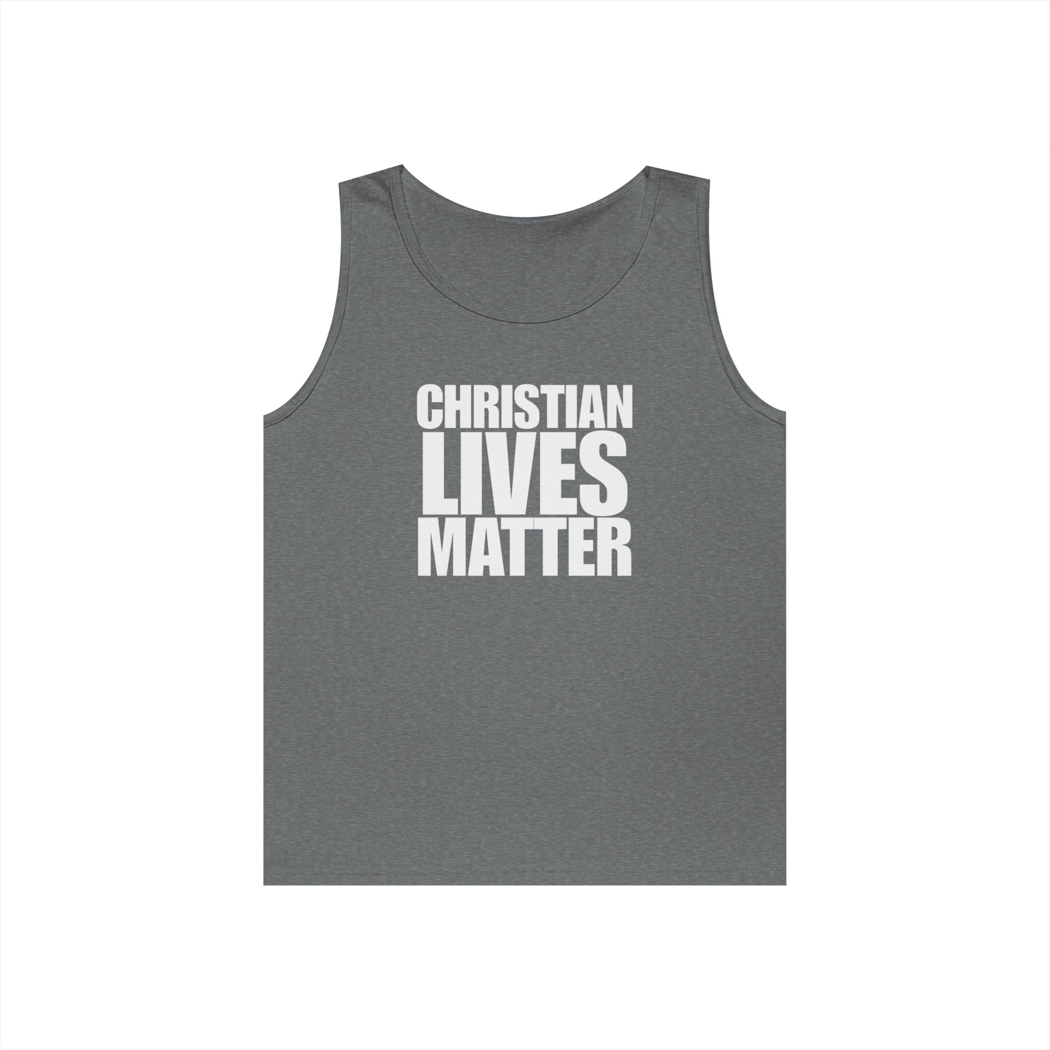 Christian Lives Matter Heavy Cotton Tank Top