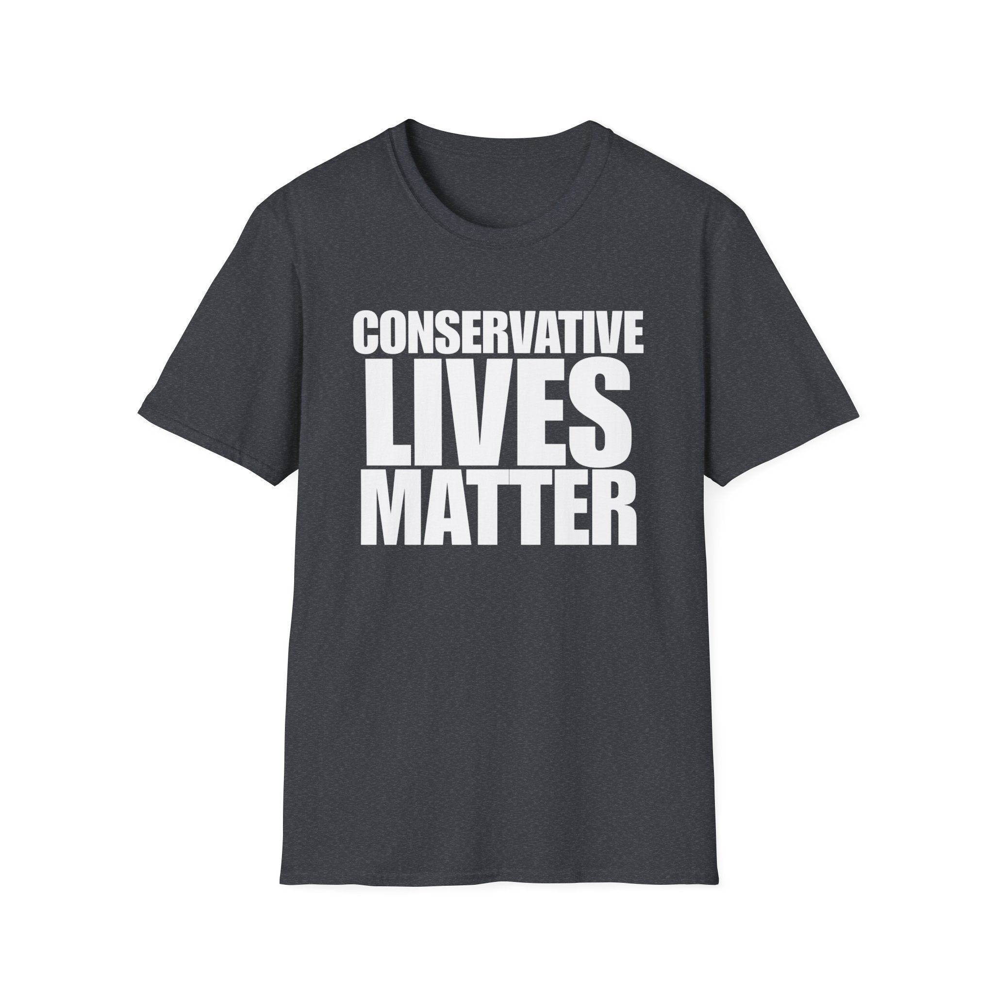 Conservative Lives Matter Graphic Cotton T-Shirt