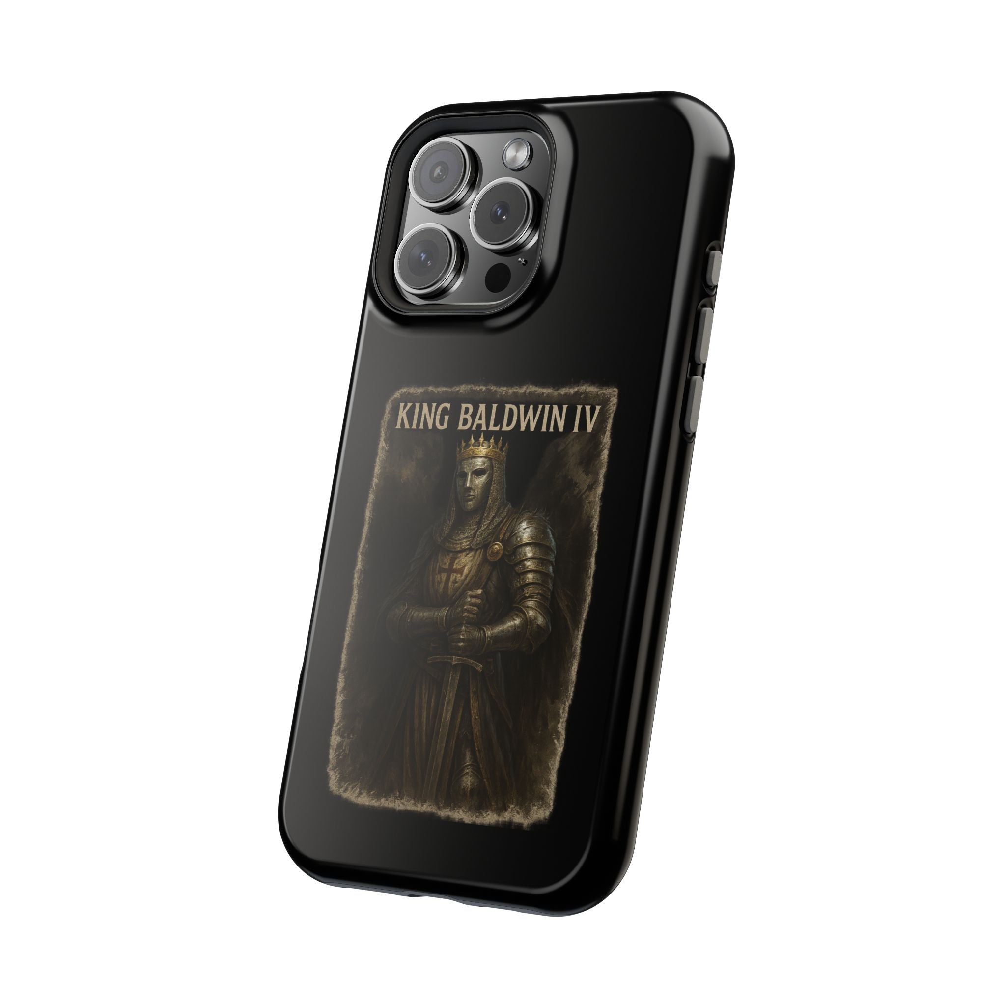 King Baldwin IV Impact-Resistant Magnetic Phone Case