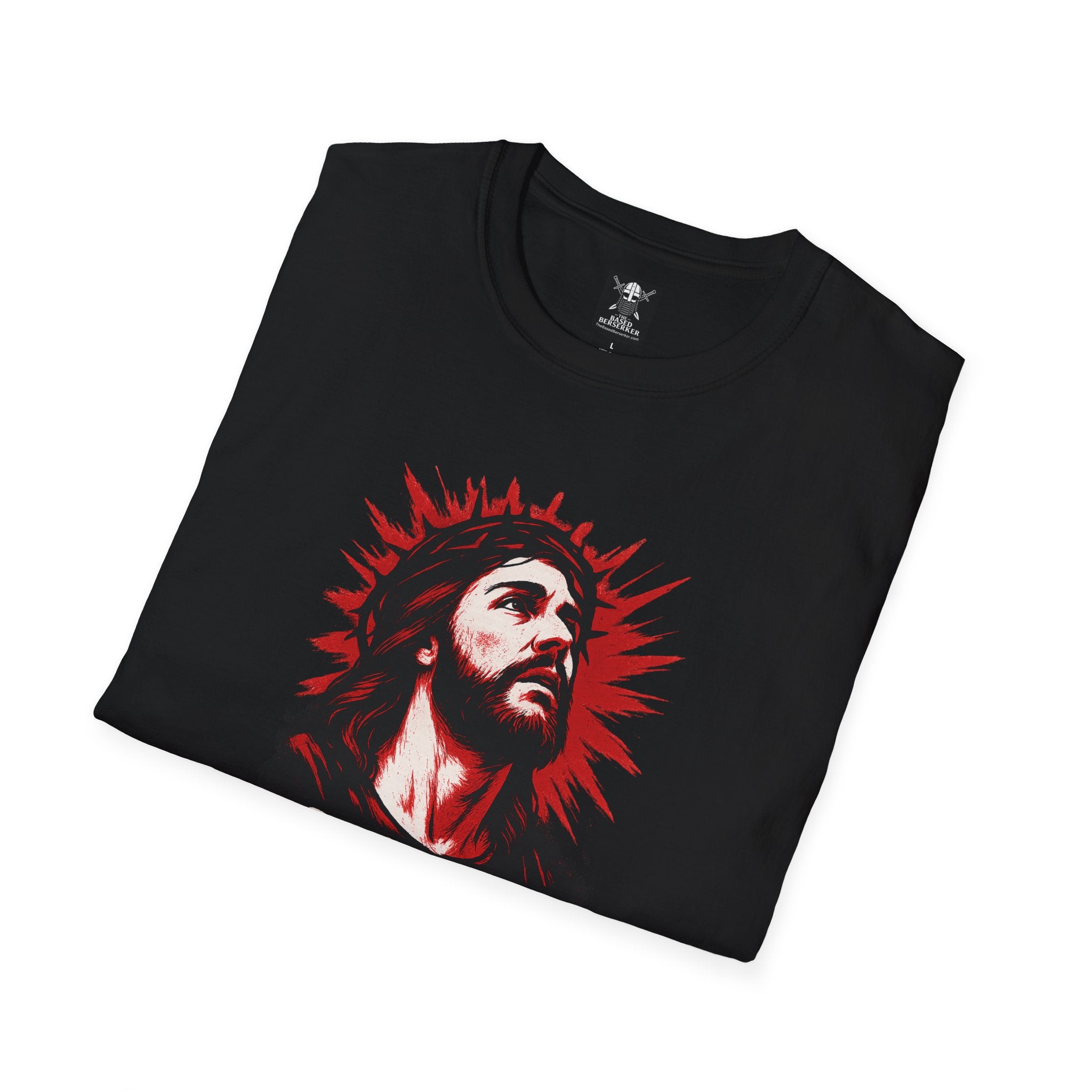 Christ is King Unisex Softstyle T-Shirt, Christian Tee