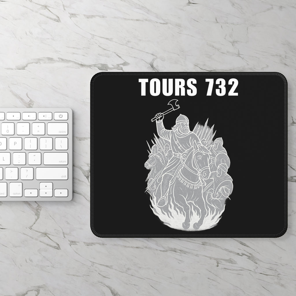 Battle of Tours 732 AD Charles "The Hammer" Martel Design Epic Gaming Mouse Pad