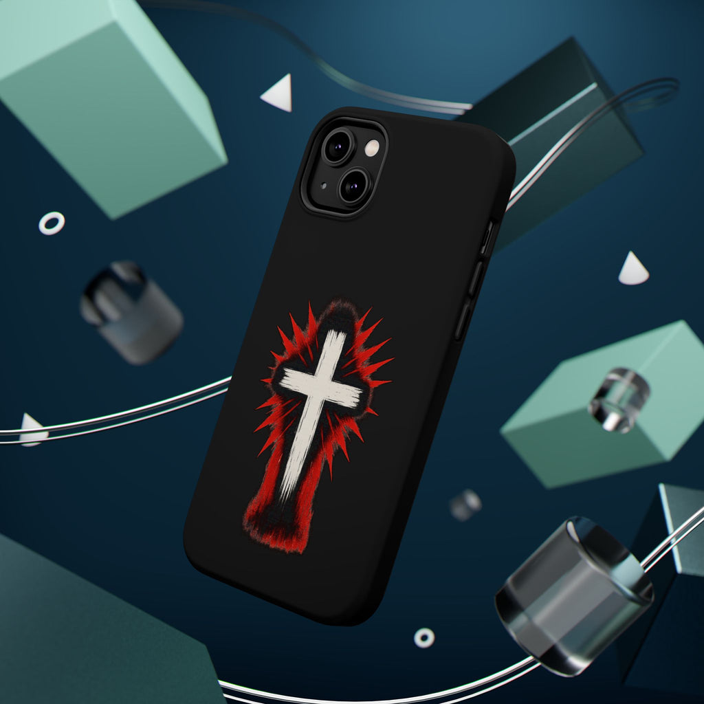 Crucifix Magnetic Impact Resistant Phone Case