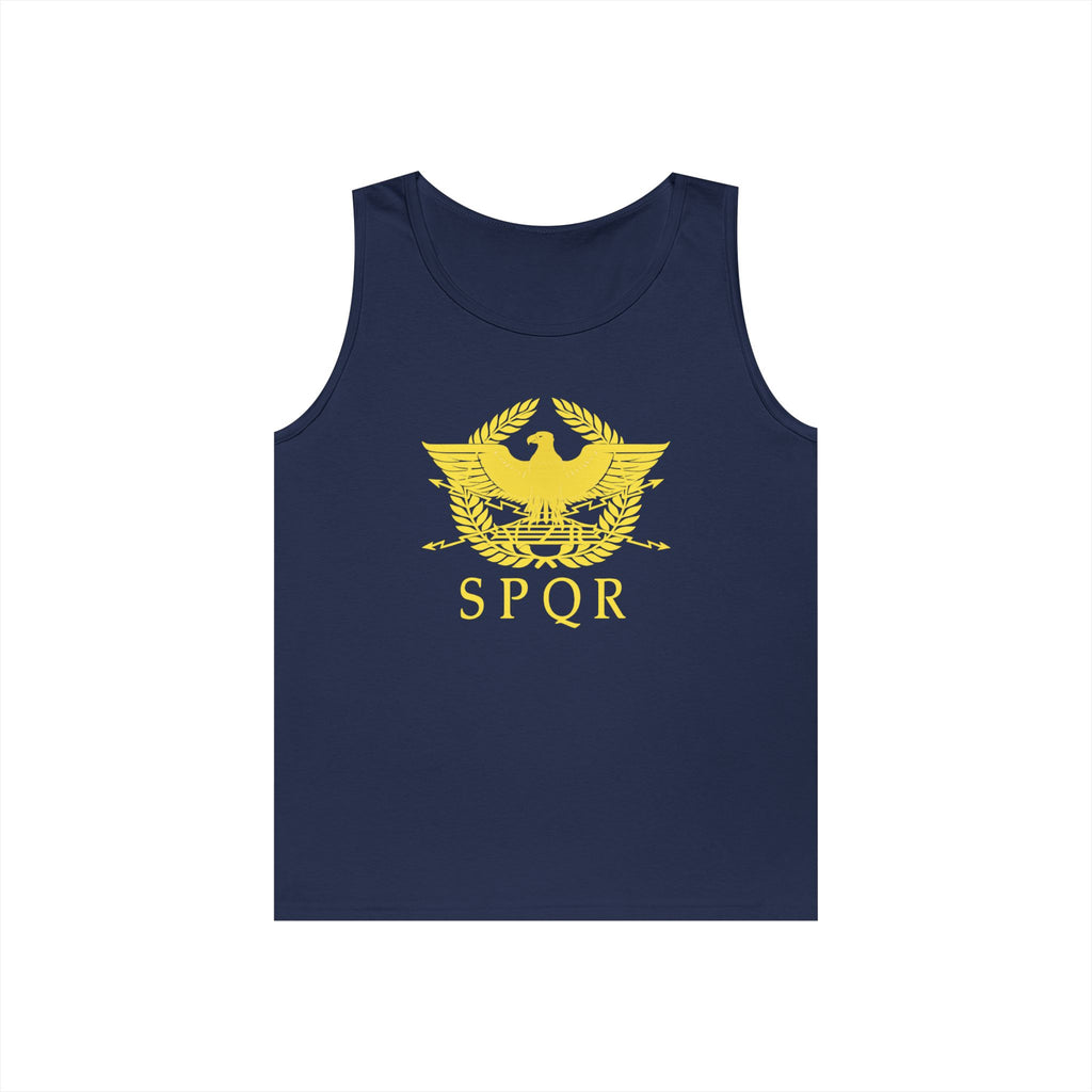 Roman Eagle SPQR Unisex Heavy Cotton Tank Top