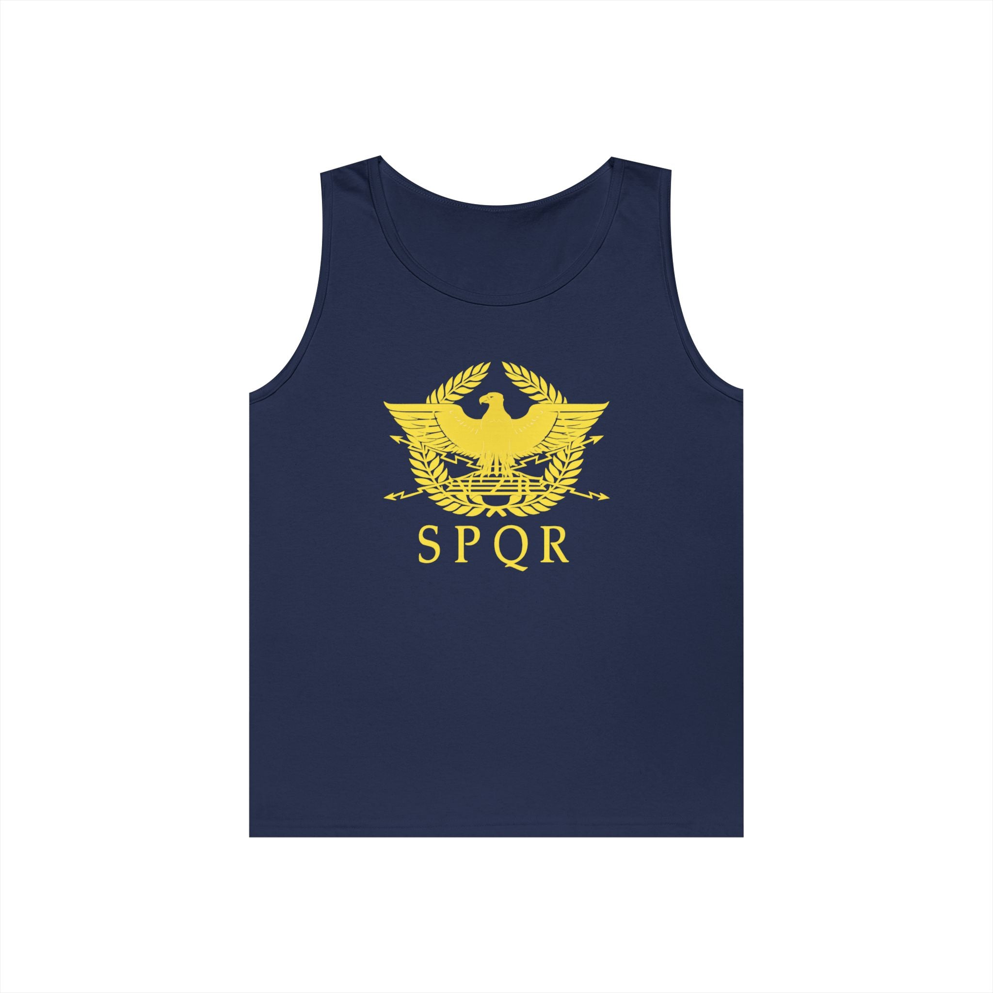 Roman Eagle SPQR Unisex Heavy Cotton Tank Top