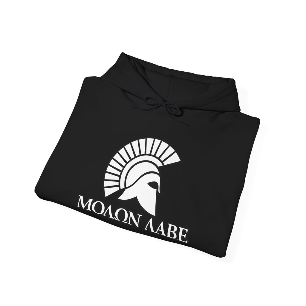 Molon Labe "Come and Take It!" in Greek Pull Over Hoodie Sweatshirt