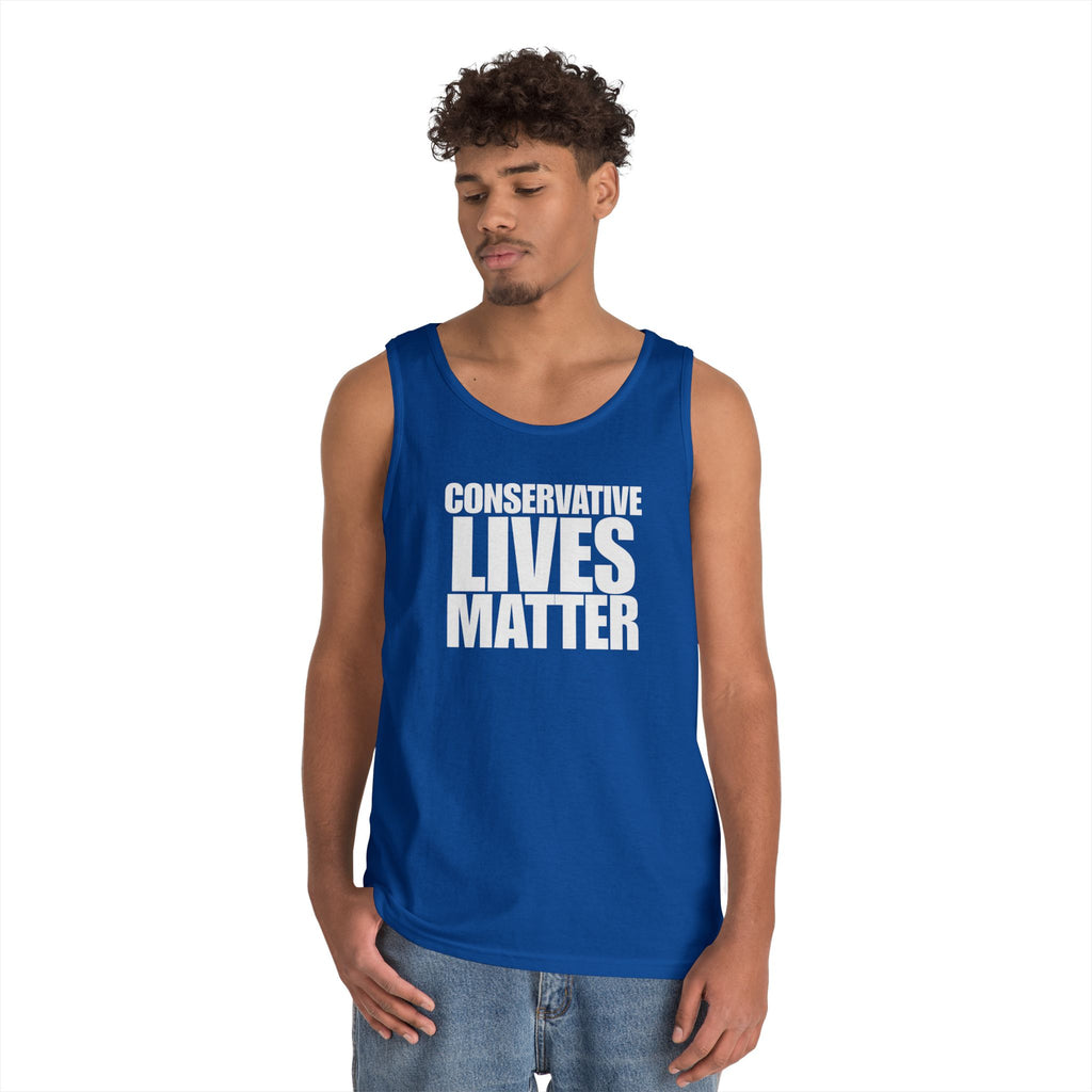 Conservative Lives Matter Heavy Cotton Tank Top