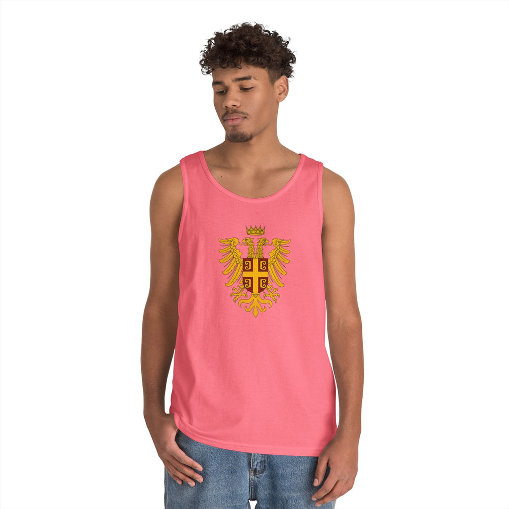 Byzantine Eagle Royal Crest Unisex Heavy Cotton Tank Top