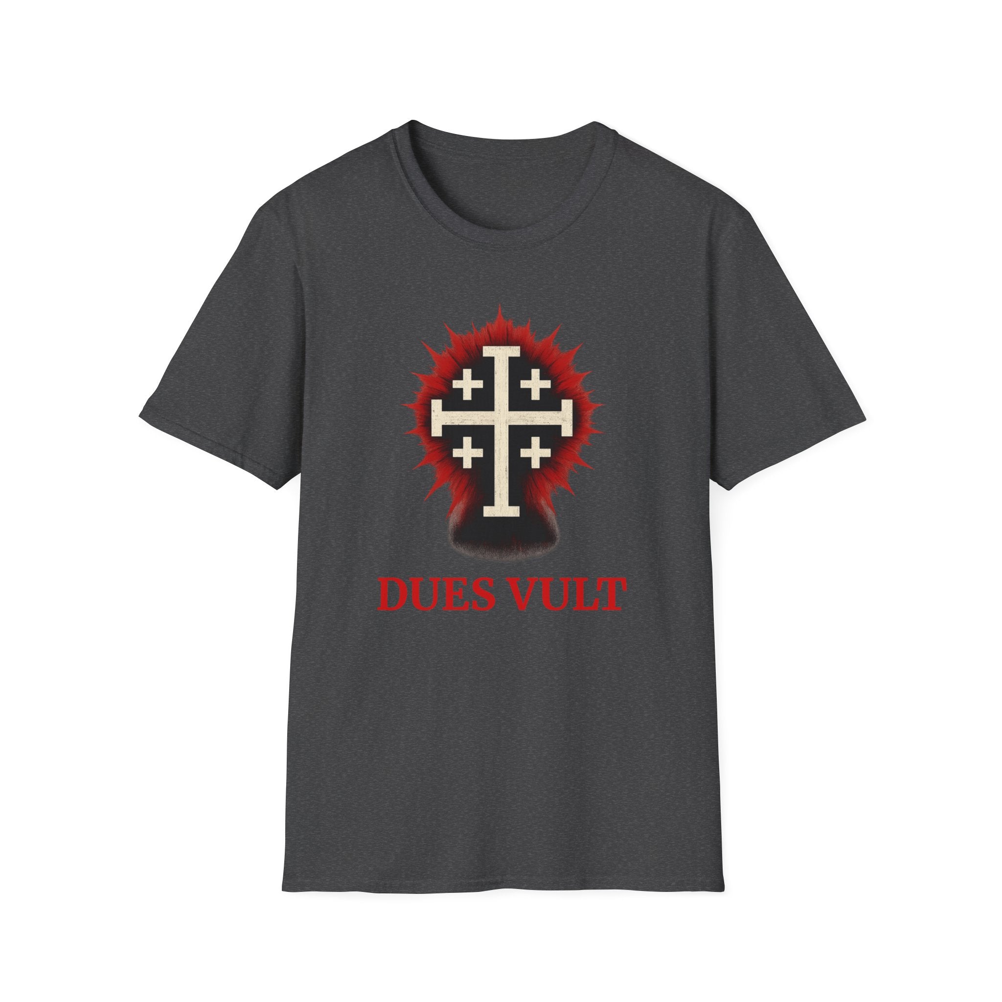 Dues Vult Unisex Softstyle Graphic T-Shirt