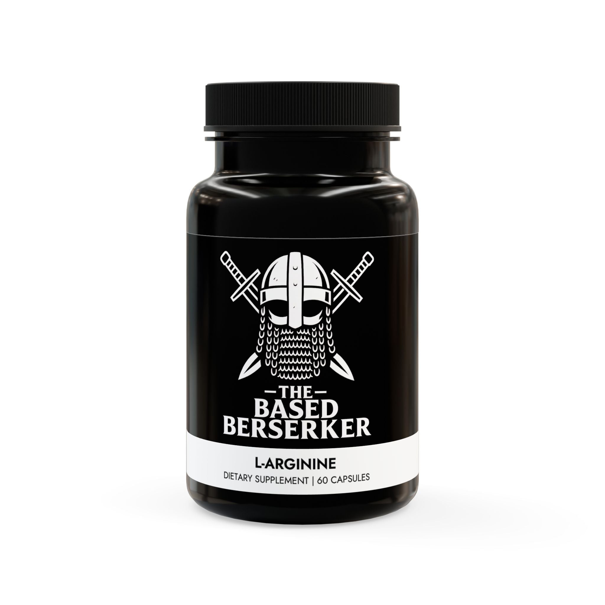 The Based Berserker L-Arginine Supplement (60 Capsules)