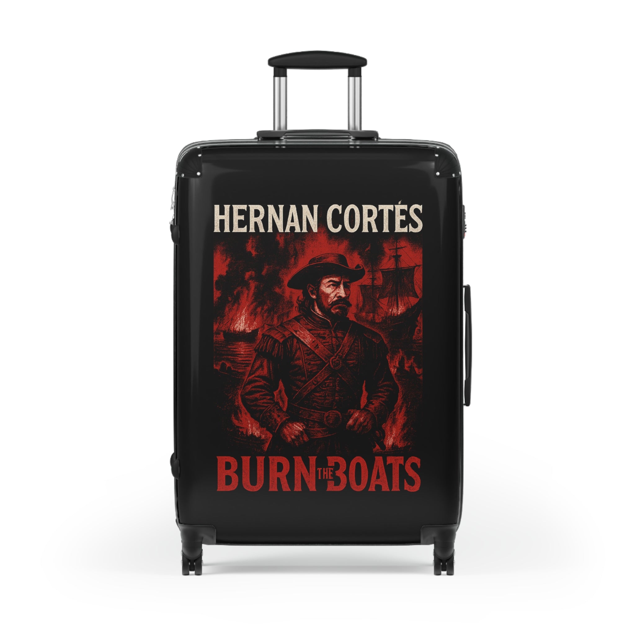 Hernan Cortes Suitcase - Travel Luggage for Adventurers