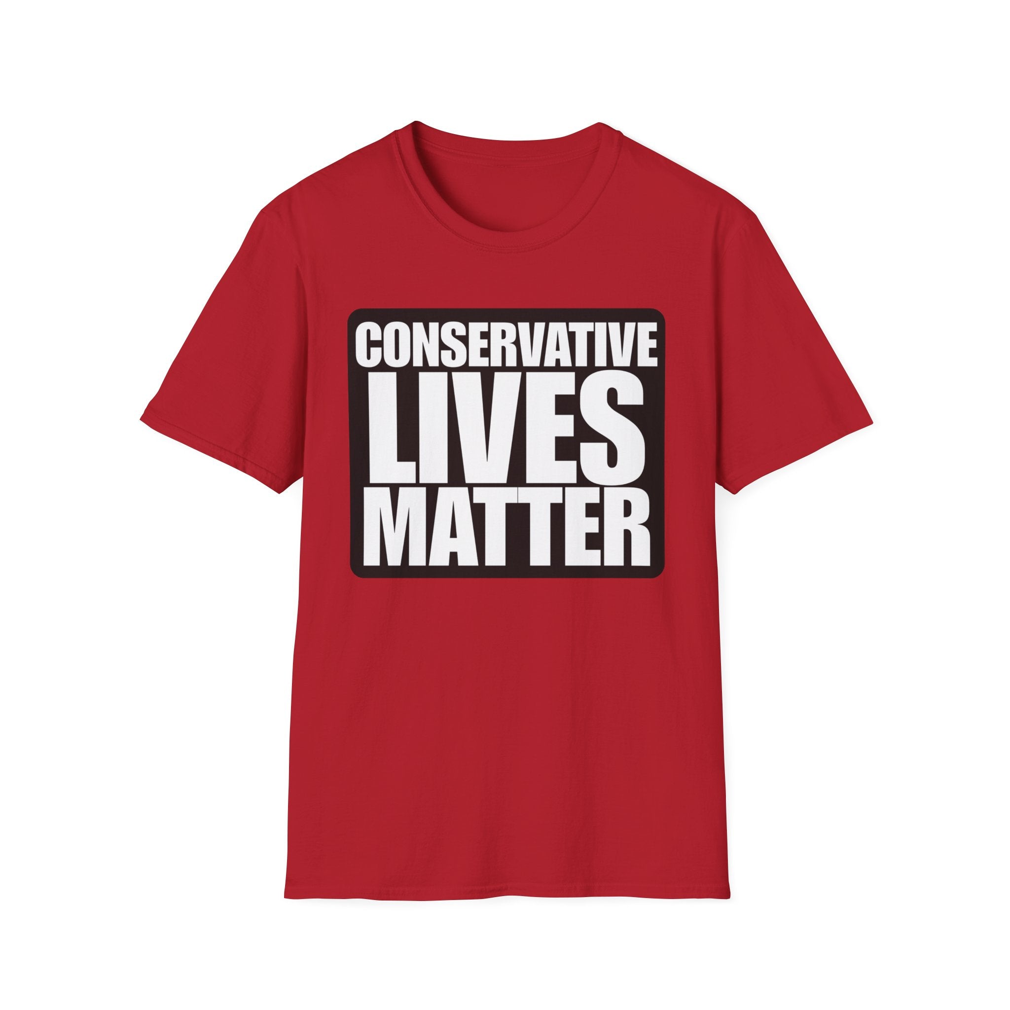 Conservative Lives Matter Alt Design Graphic Cotton T-Shirt