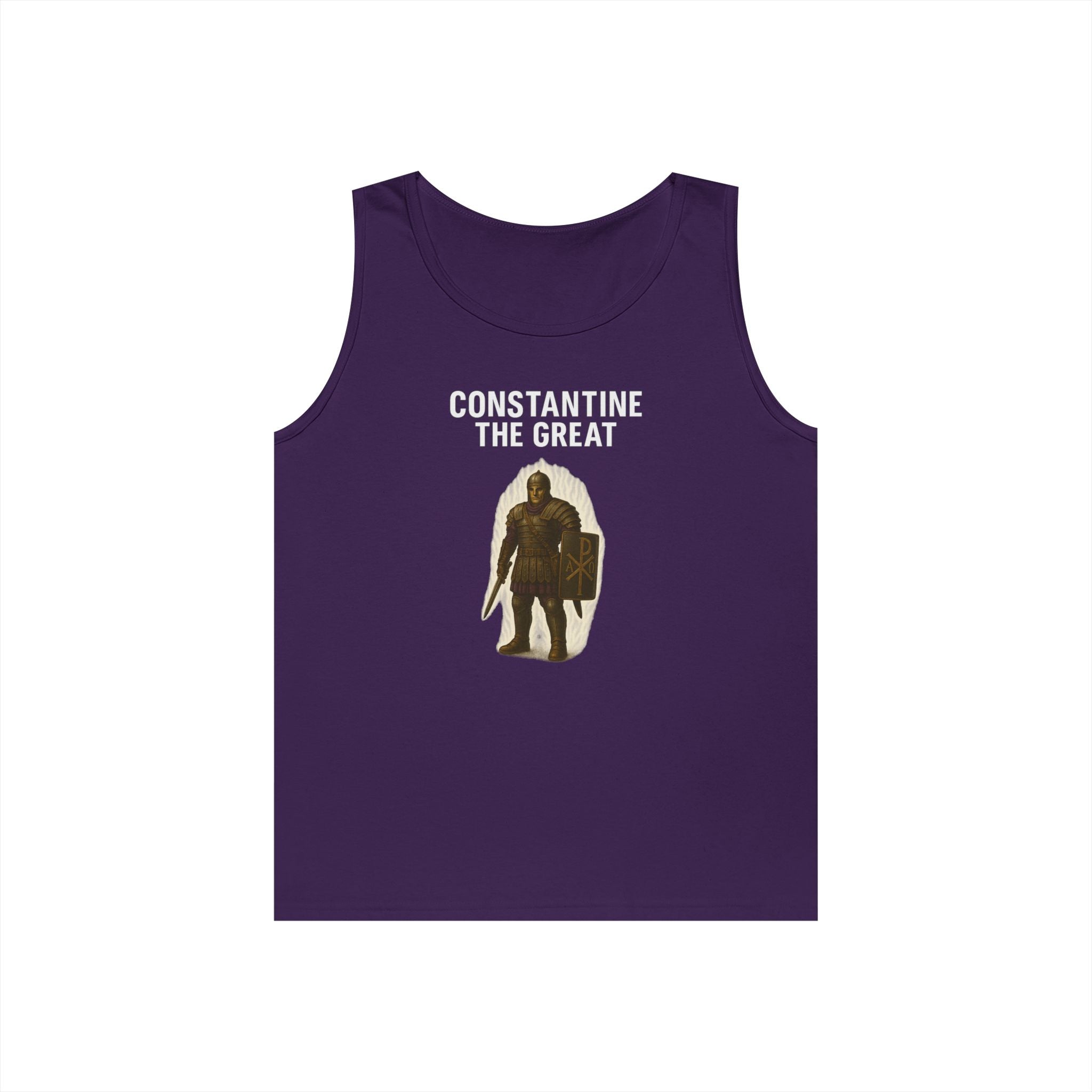 Constantine the Great Alt Design Heavy Cotton Tank Top