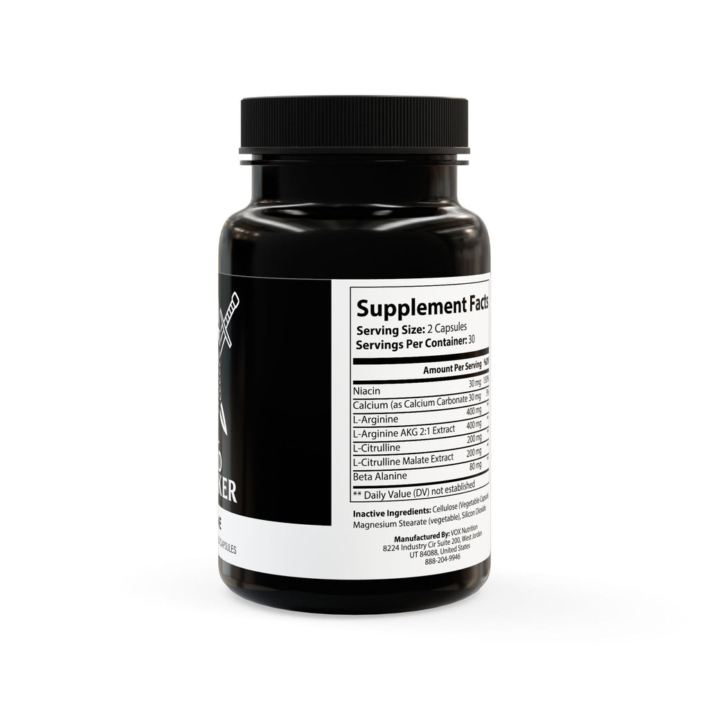 The Based Berserker L-Arginine Supplement (60 Capsules)