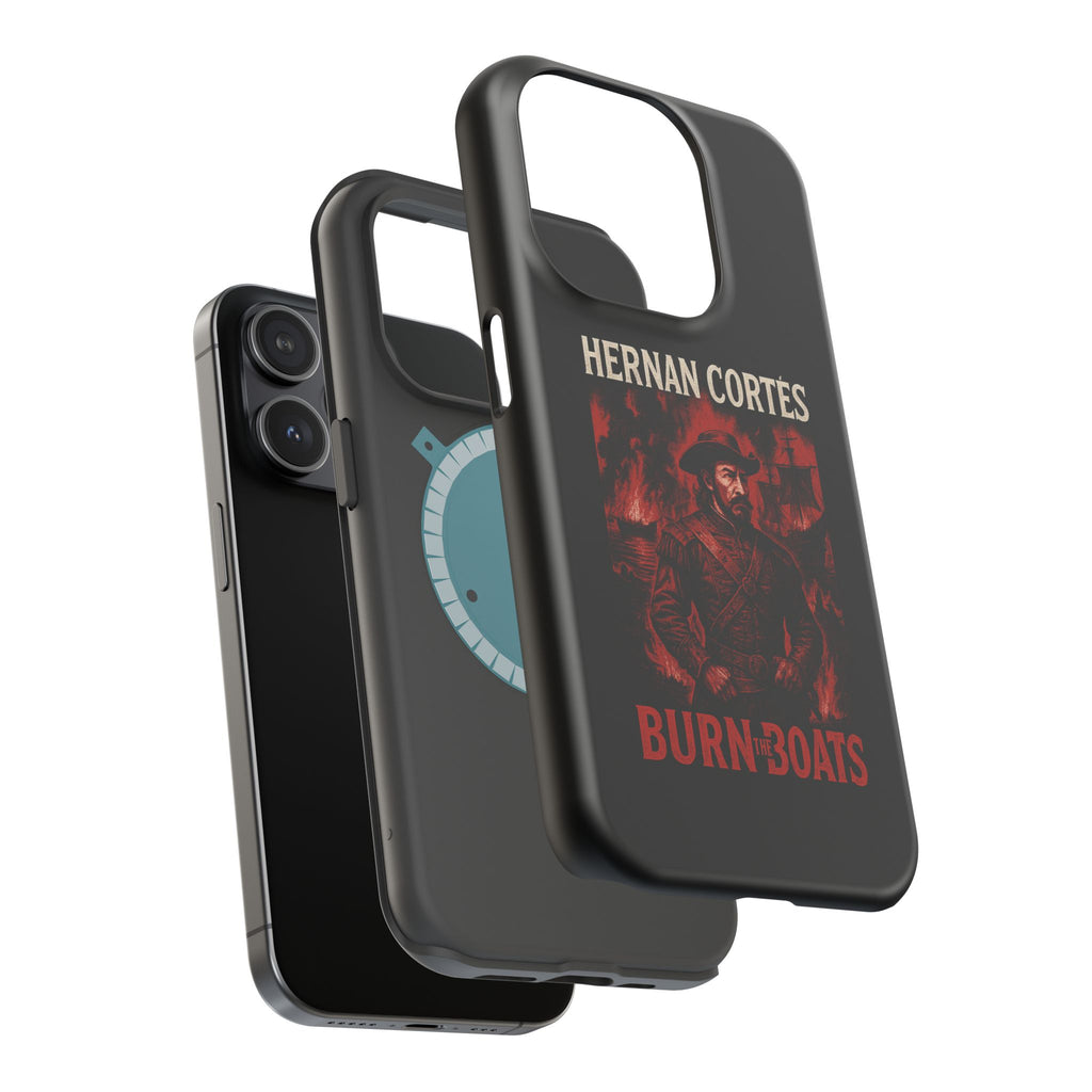 Hernan Cortes Impact-Resistant Magnetic Phone Case