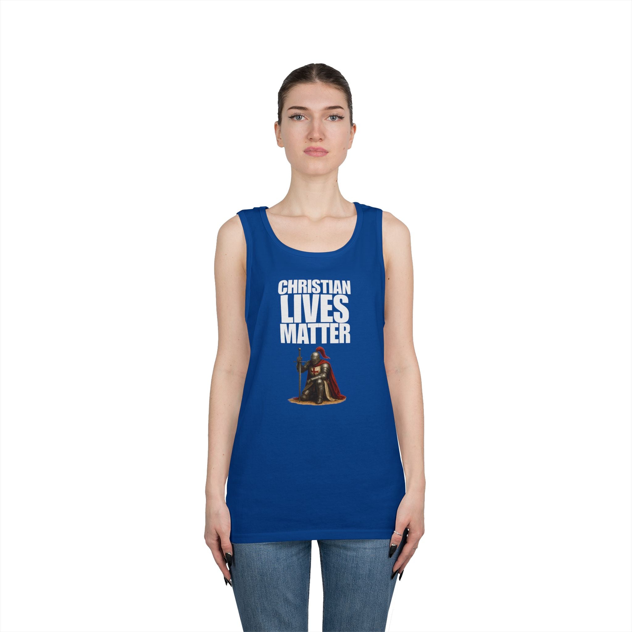 Christian Lives Matter Crusader Tank Top