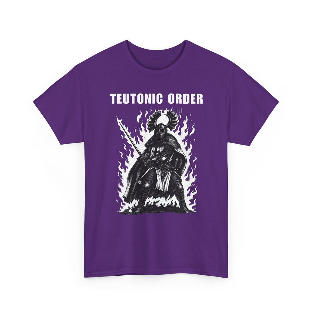 Teutonic Order Graphic Tee, Unisex Heavy Cotton Shirt