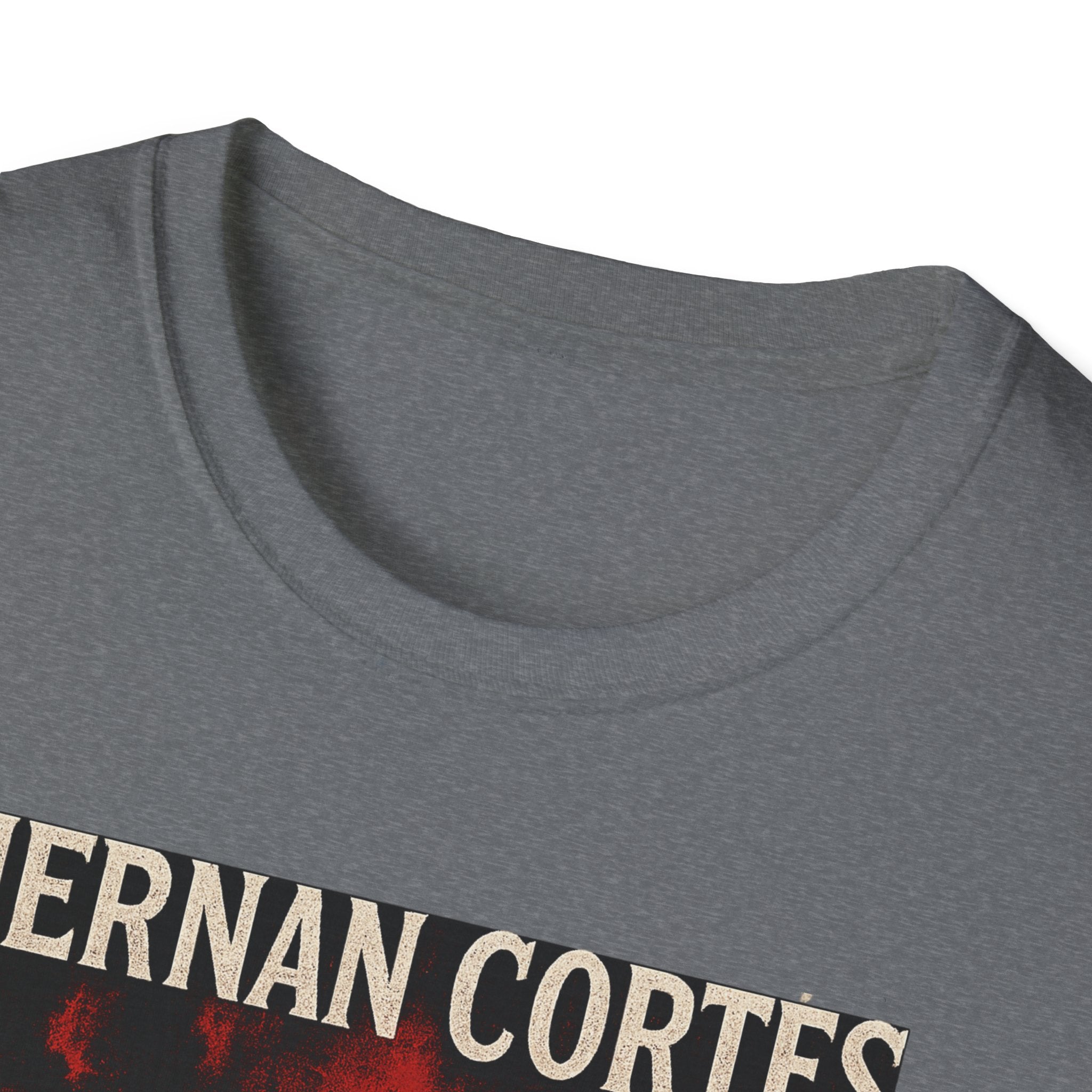Hernan Cortes 'Burn Boats' Graphic Tee, Unisex Softstyle T-Shirt