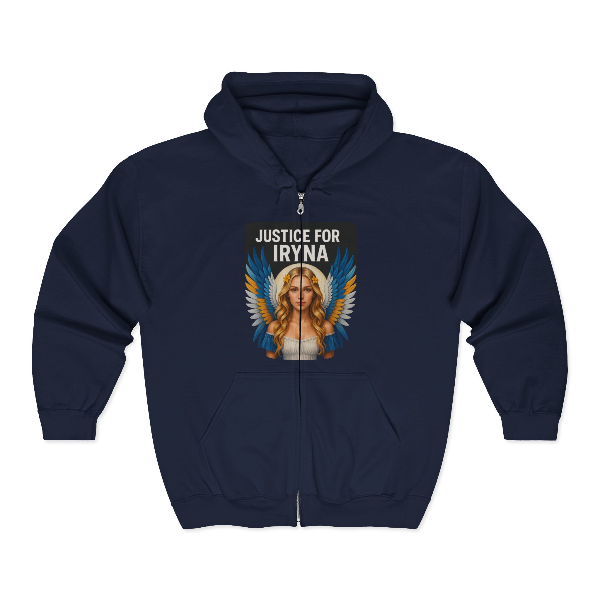 Justice for Iryna Zip Hoodie, Justice for Iryna Sweatshirt