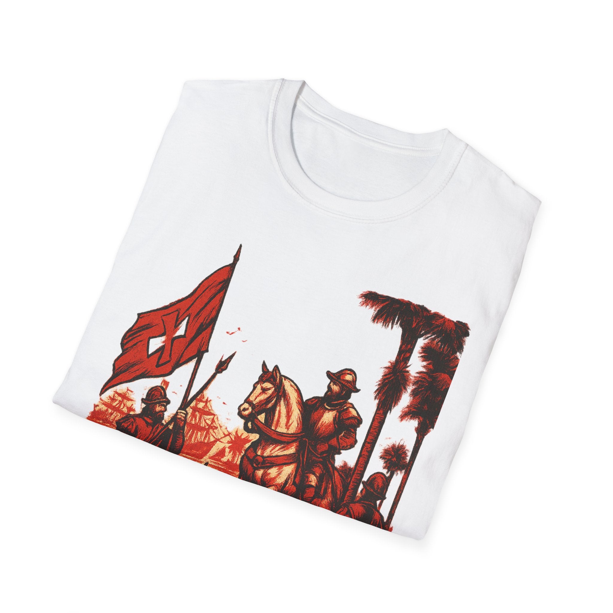Vintage Conquistador Unisex Softstyle T-Shirt