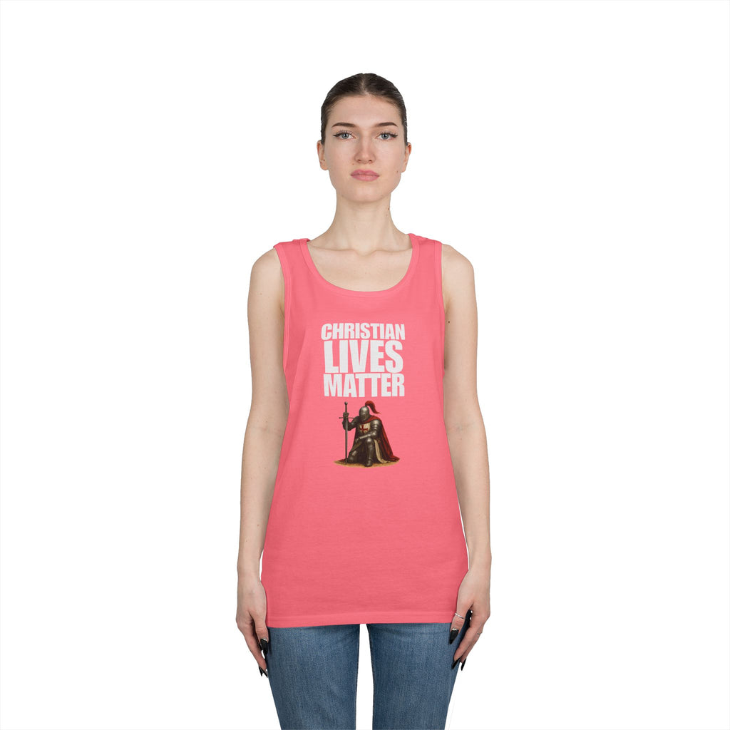 Christian Lives Matter Crusader Tank Top