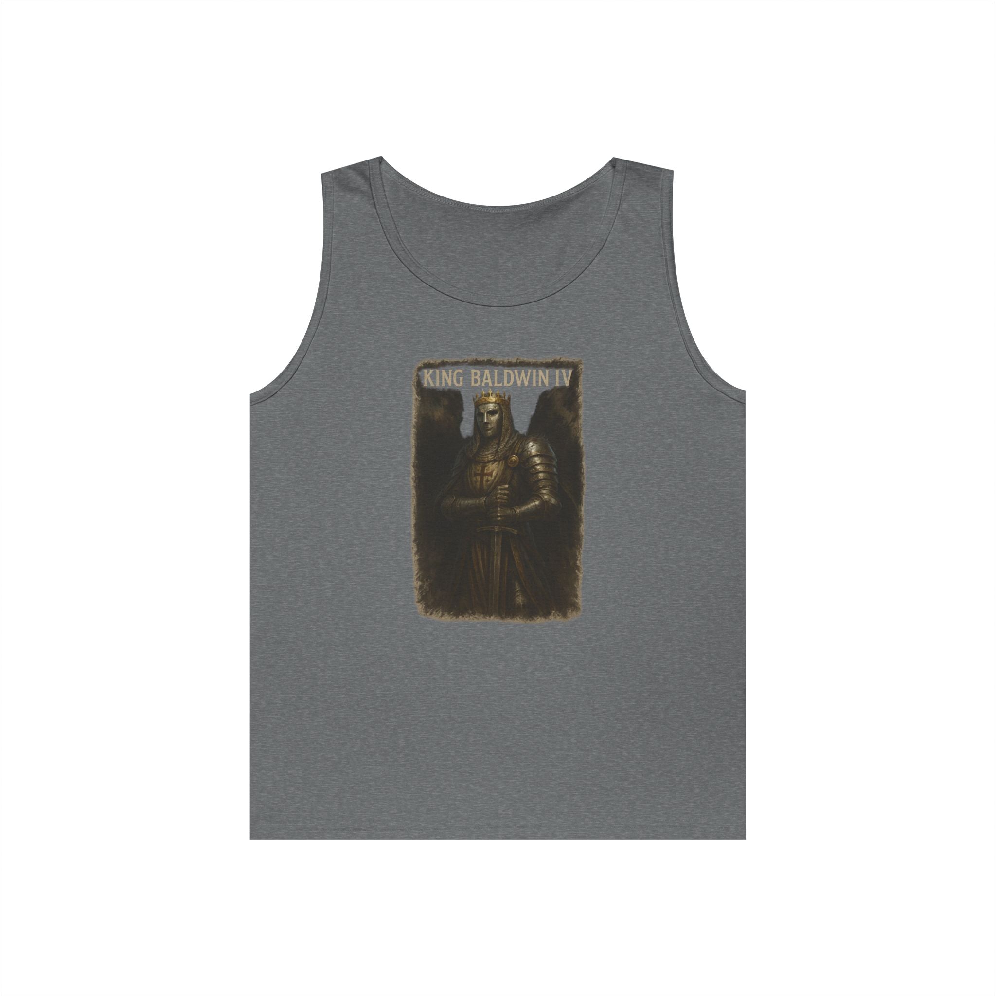 King Baldwin IV Unisex Heavy Cotton Tank Top