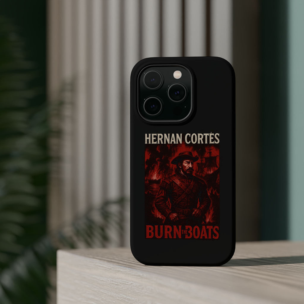 Hernan Cortes Impact-Resistant Magnetic Phone Case
