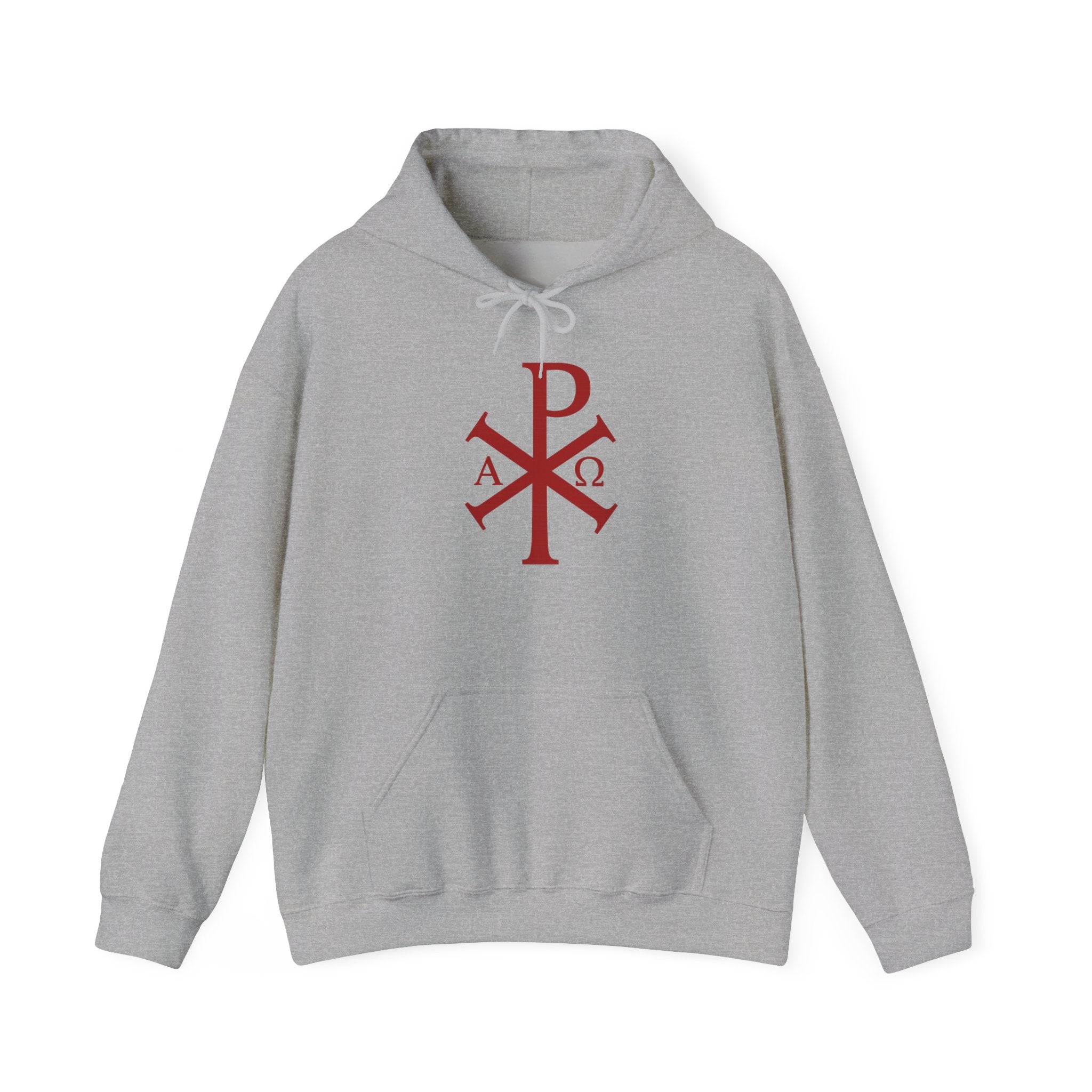 Pi Chi Rho Red Design Graphic Pull Over Hoodie Sweatshirt