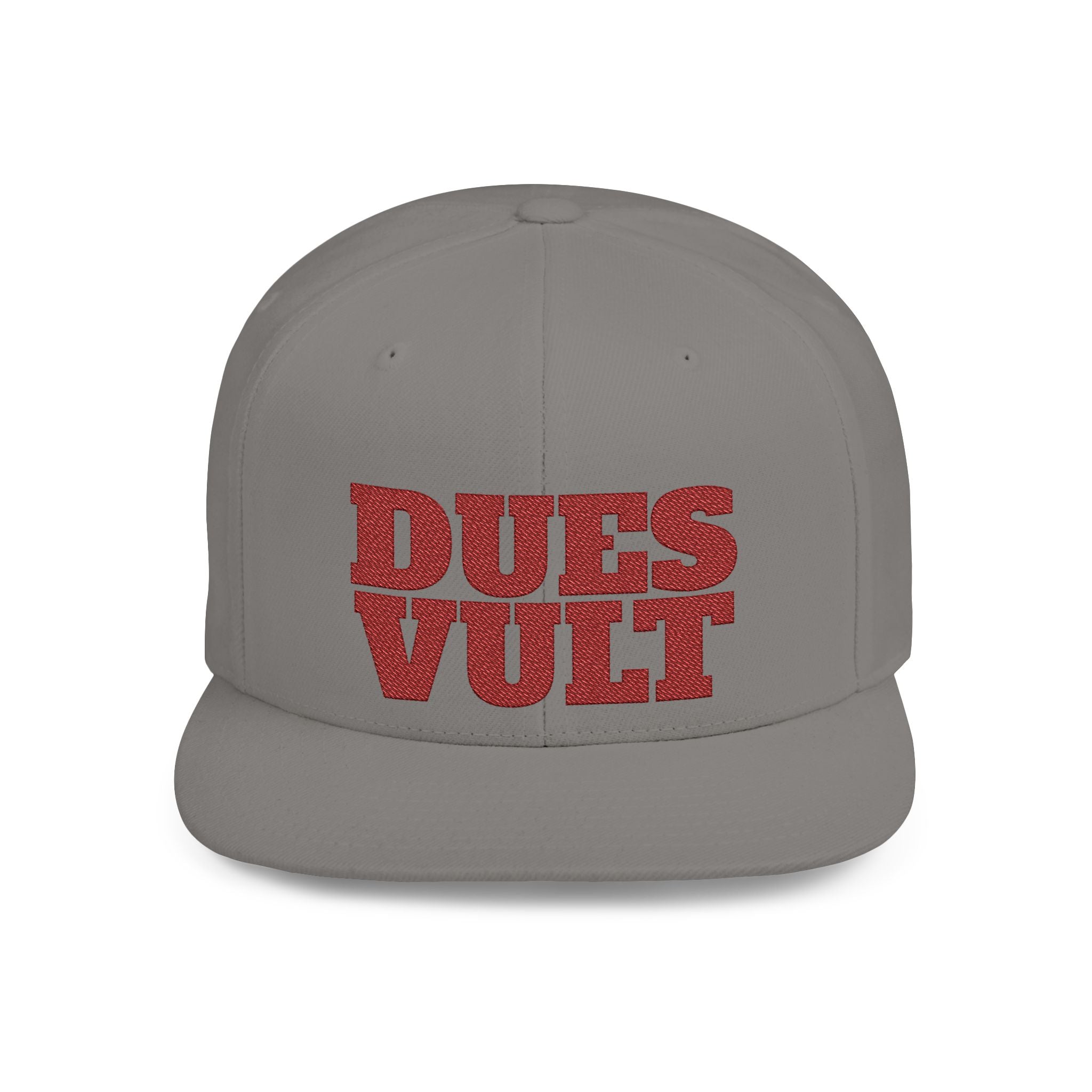 Dues Vult Flat Bill Snapback Hat