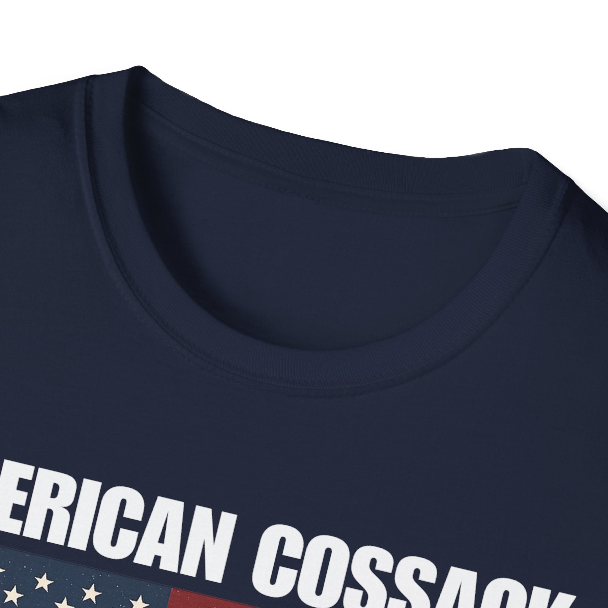 Patriotic American Cossack Softstyle T-Shirt