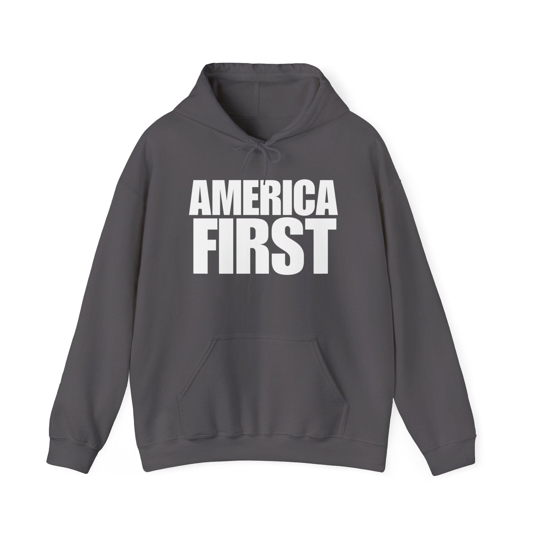America First Pull Over Hoodie Sweatshirt