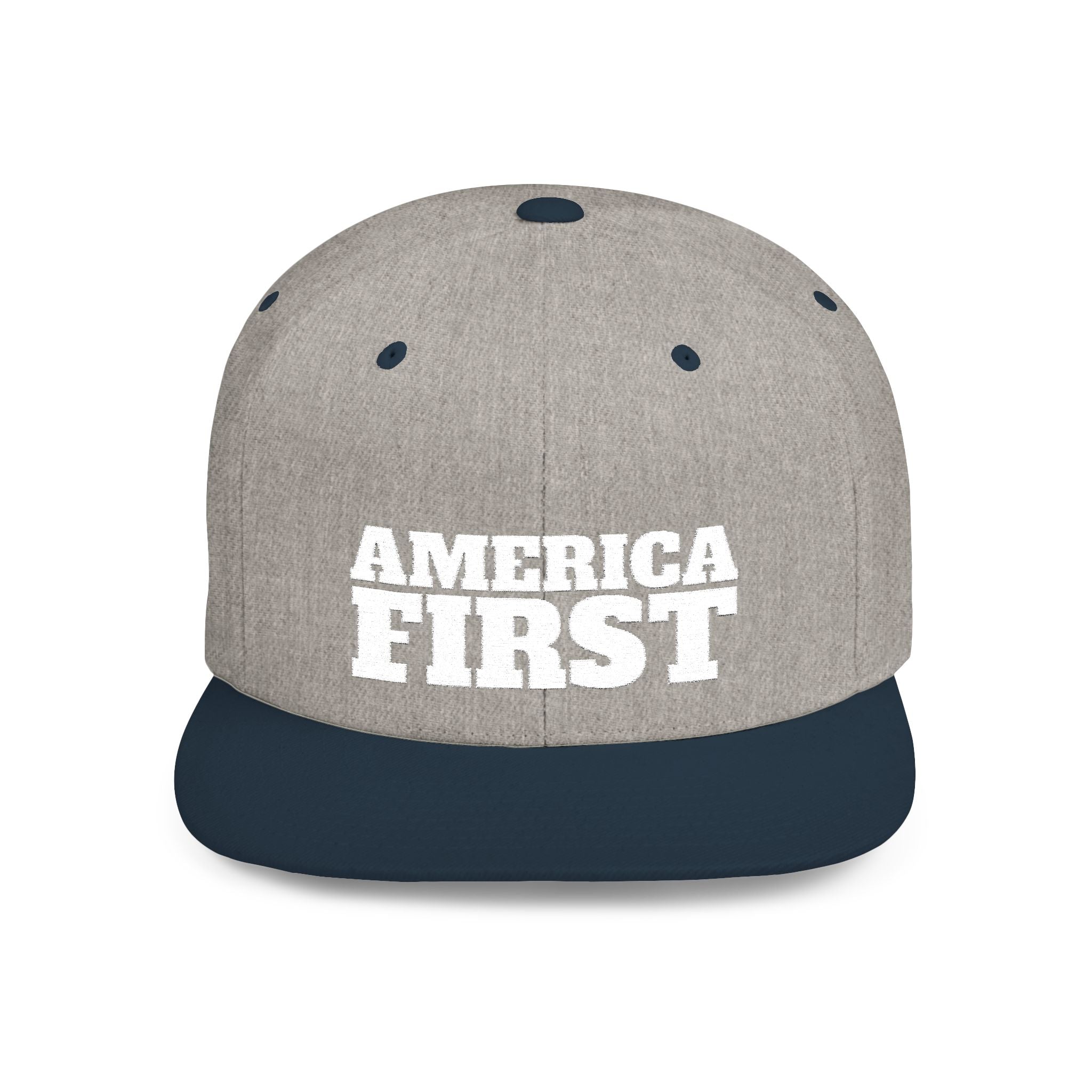 America First Snapback Cap, America First Adjustable Baseball Cap