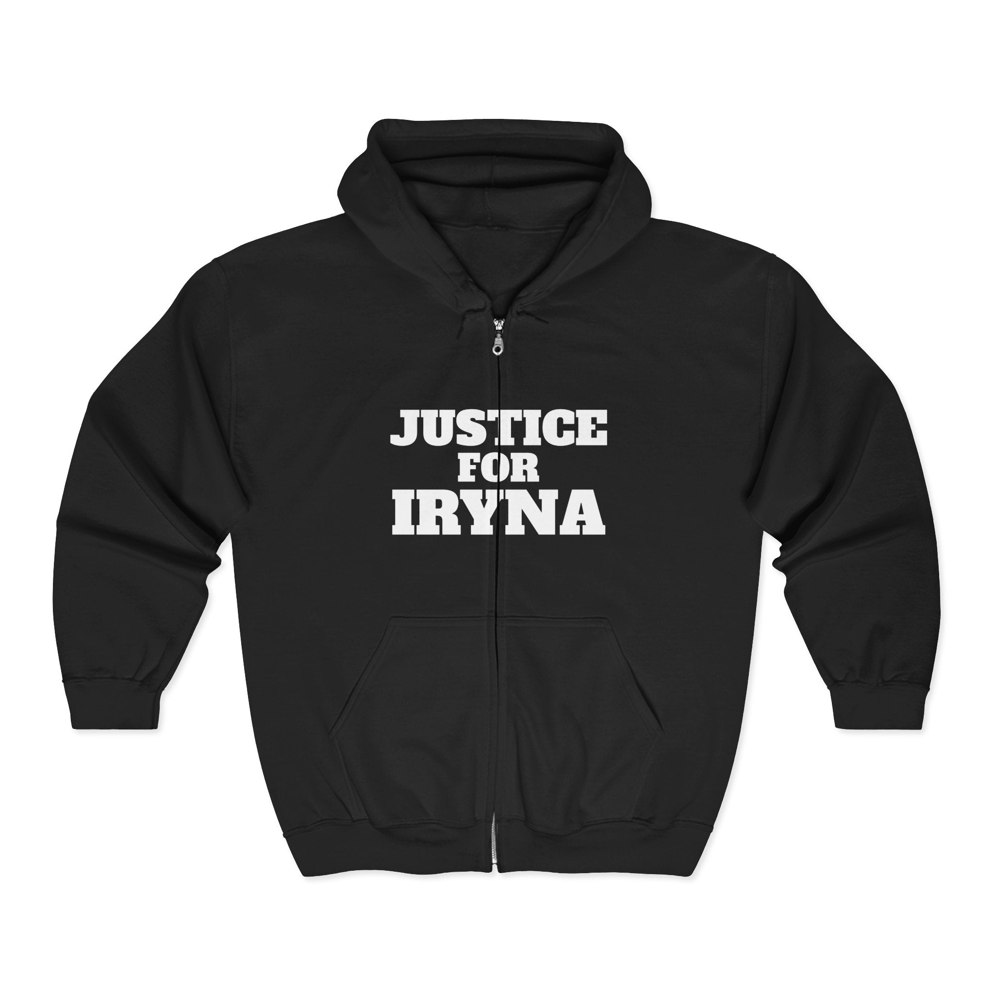 Justice for Iryna Hoodie, Justice for Iryna Full Zip Sweatshirt