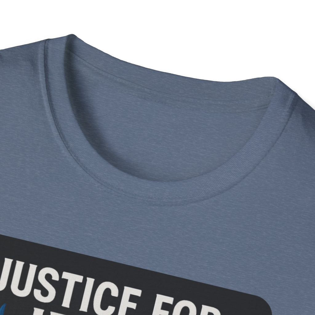 Justice for Iryna Unisex Softstyle T-Shirt, Protest T-Shirt, Statement Apparel