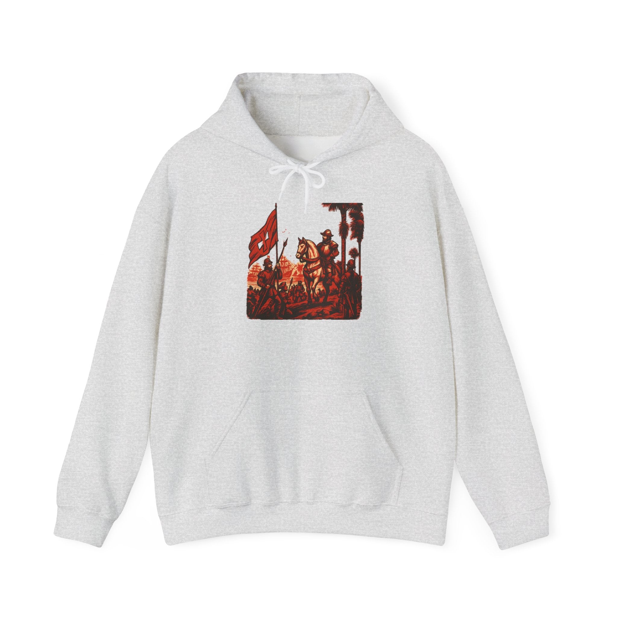 Conquistador Hooded Sweatshirt Conquistador Graphic Sweatshirt
