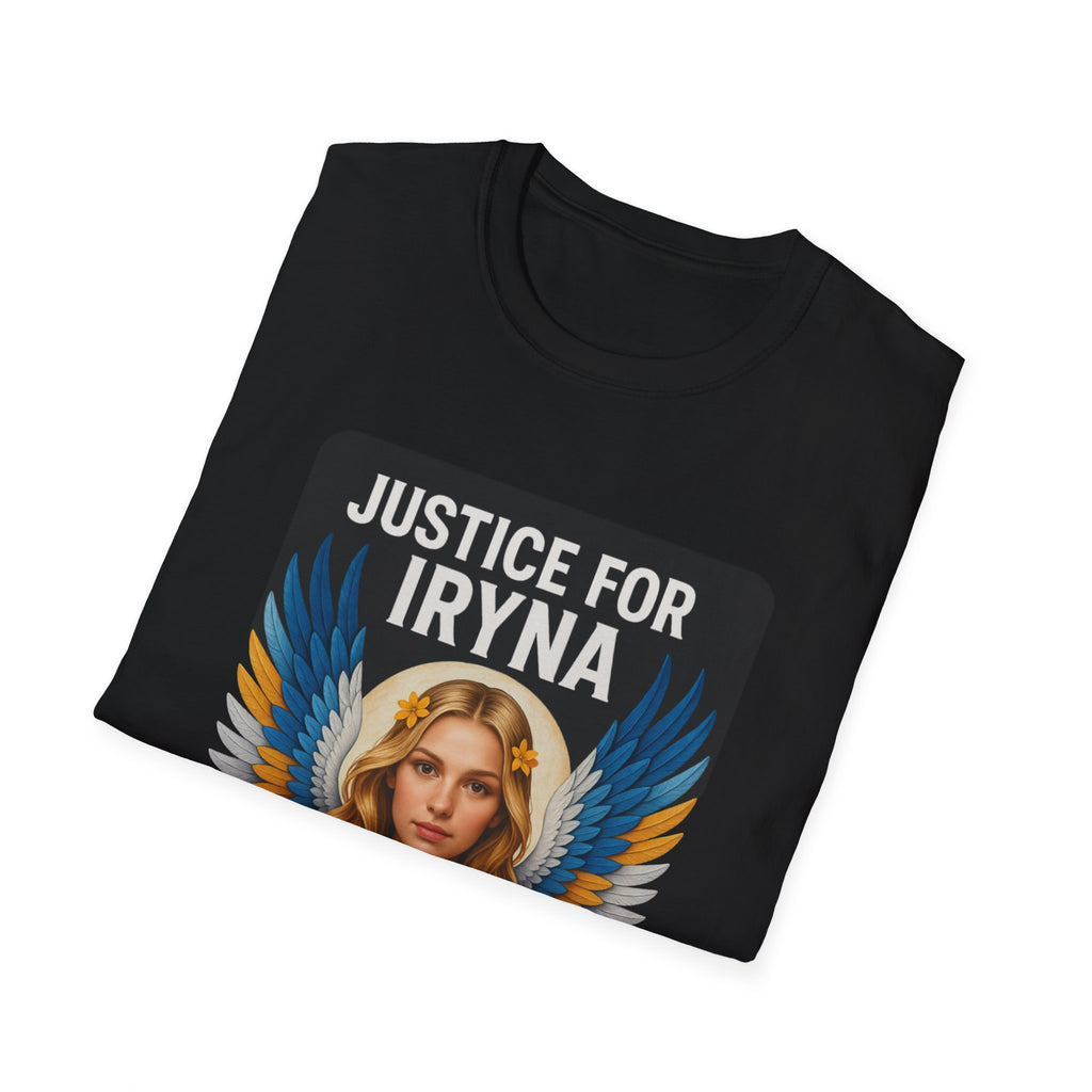 Justice For Iryna T-Shirt | Unisex Softstyle Tee, Activism Apparel, Statement Shirt