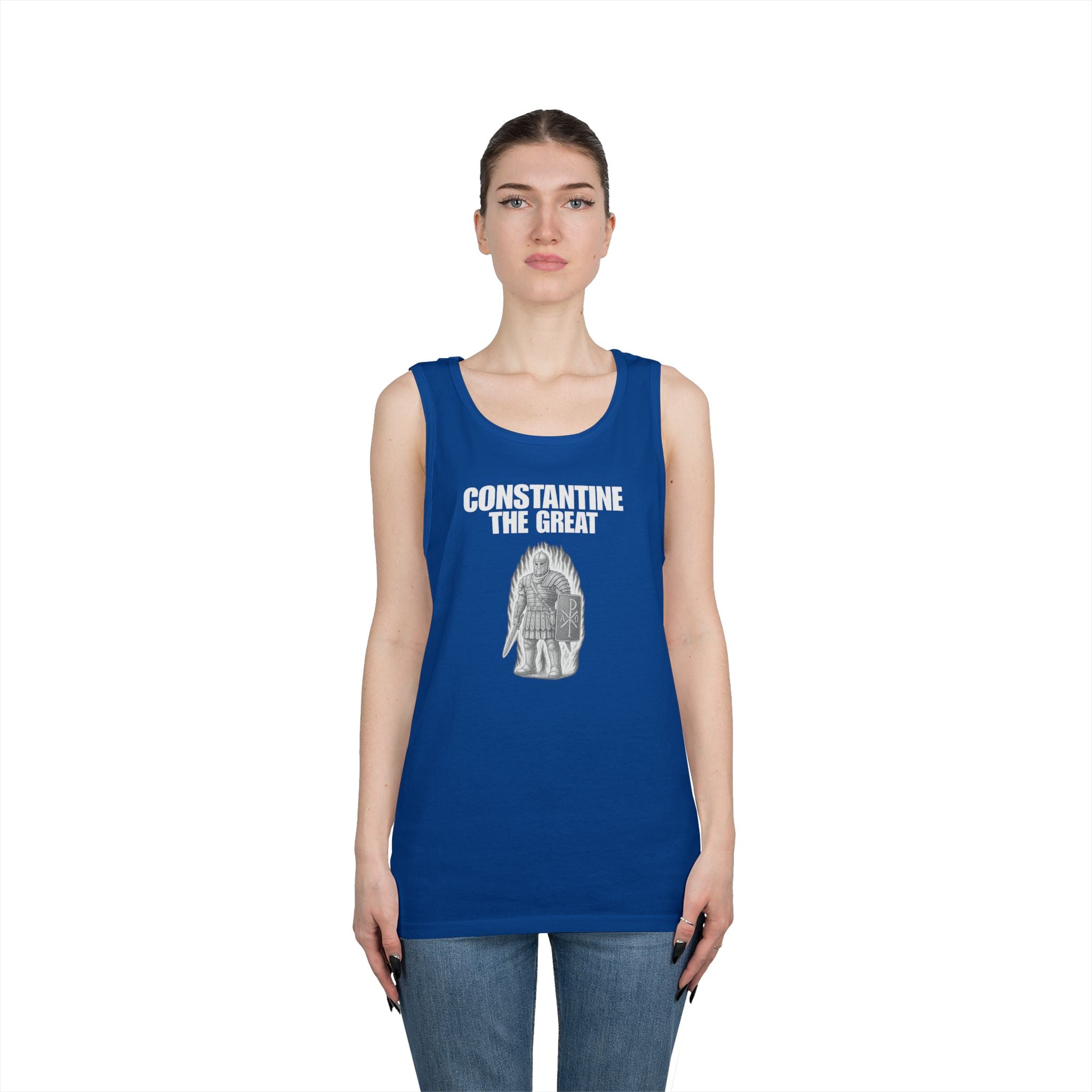 Constantine the Great Heavy Cotton Tank Top