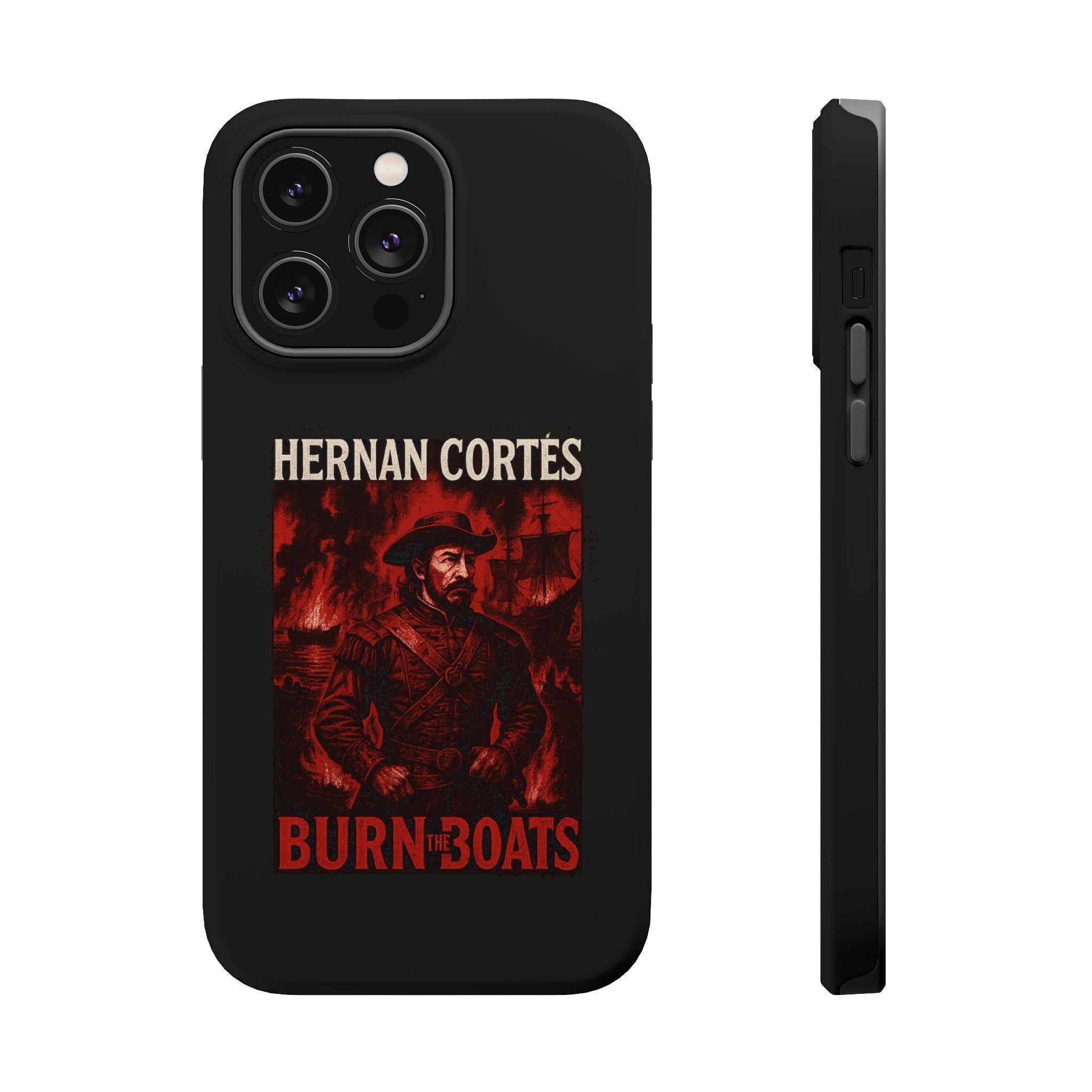 Hernan Cortes Impact-Resistant Magnetic Phone Case