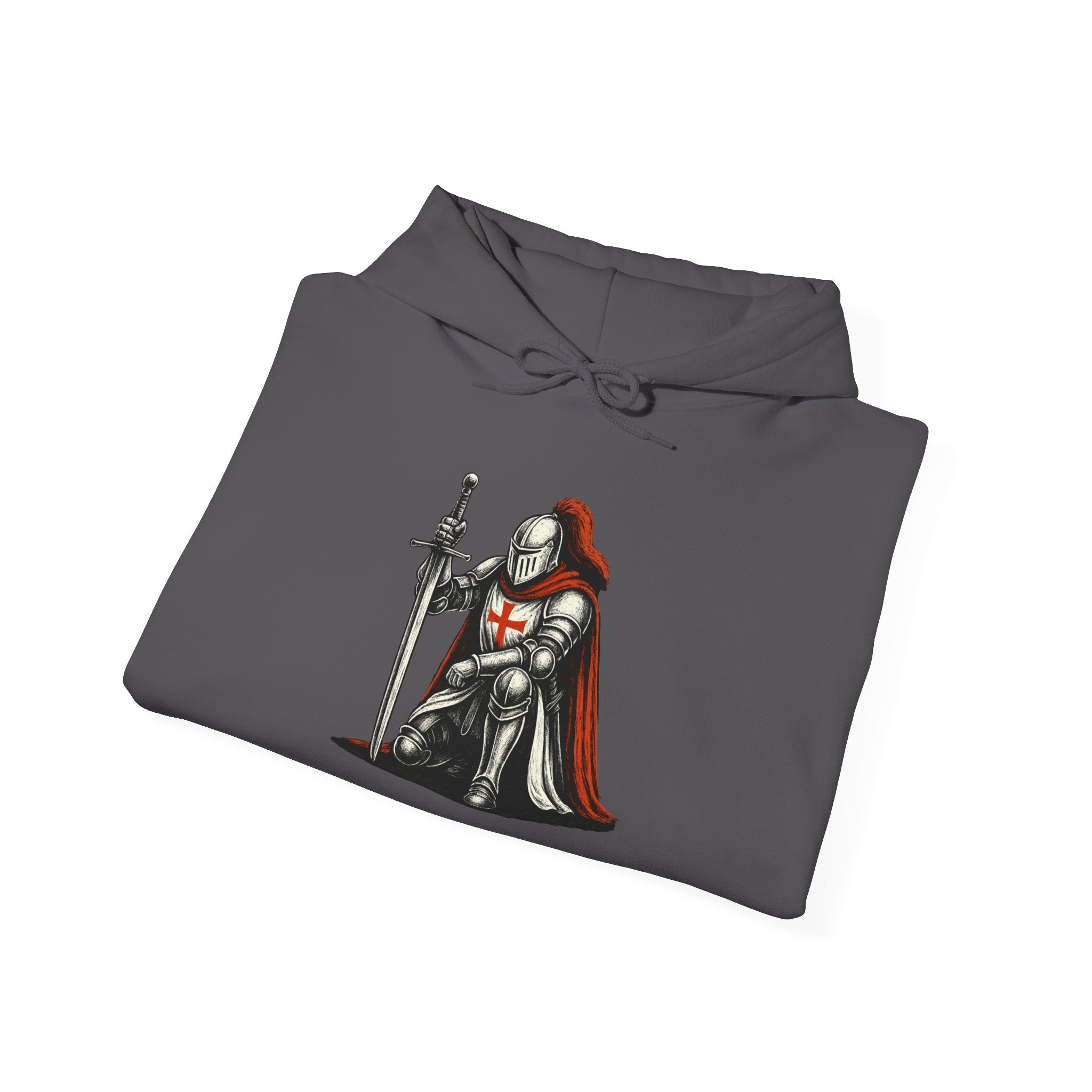 Crusader Graphic Only Heavy Blend™ Hoodie Sweatshirt