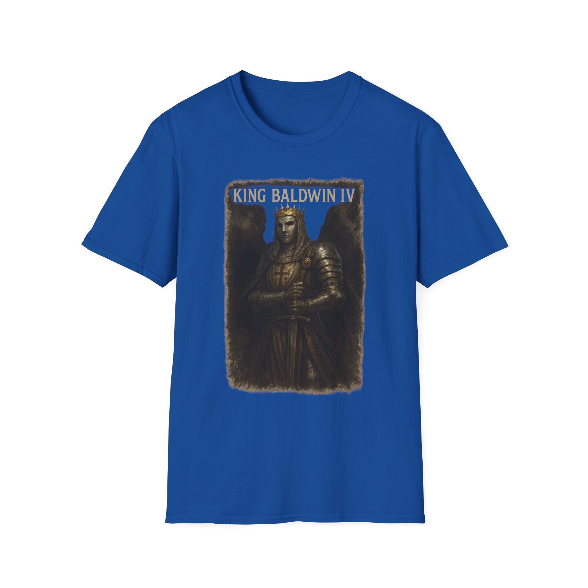 King Baldwin IV Graphic Unisex Softstyle T-Shirt
