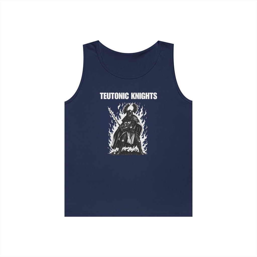 Teutonic Knights Graphic Heavy Cotton Tank Top