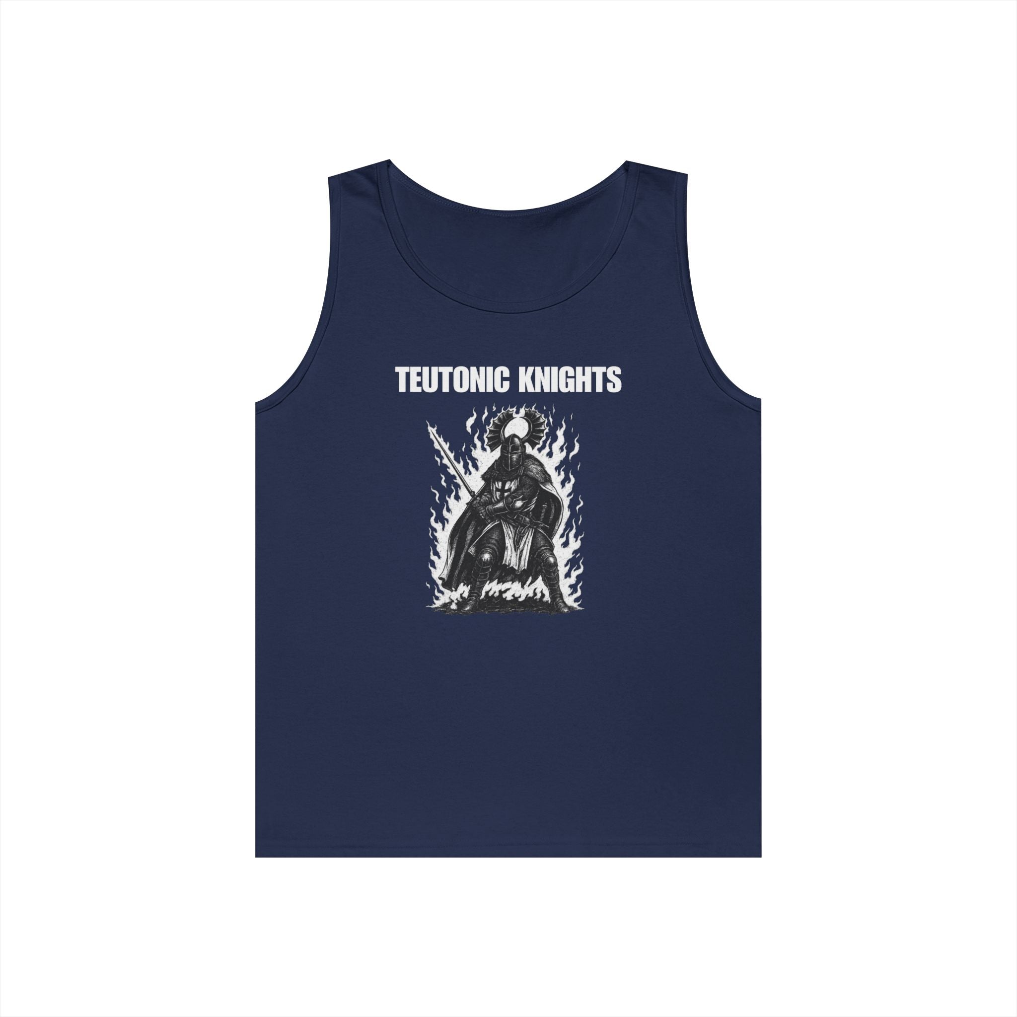 Teutonic Knights Graphic Heavy Cotton Tank Top