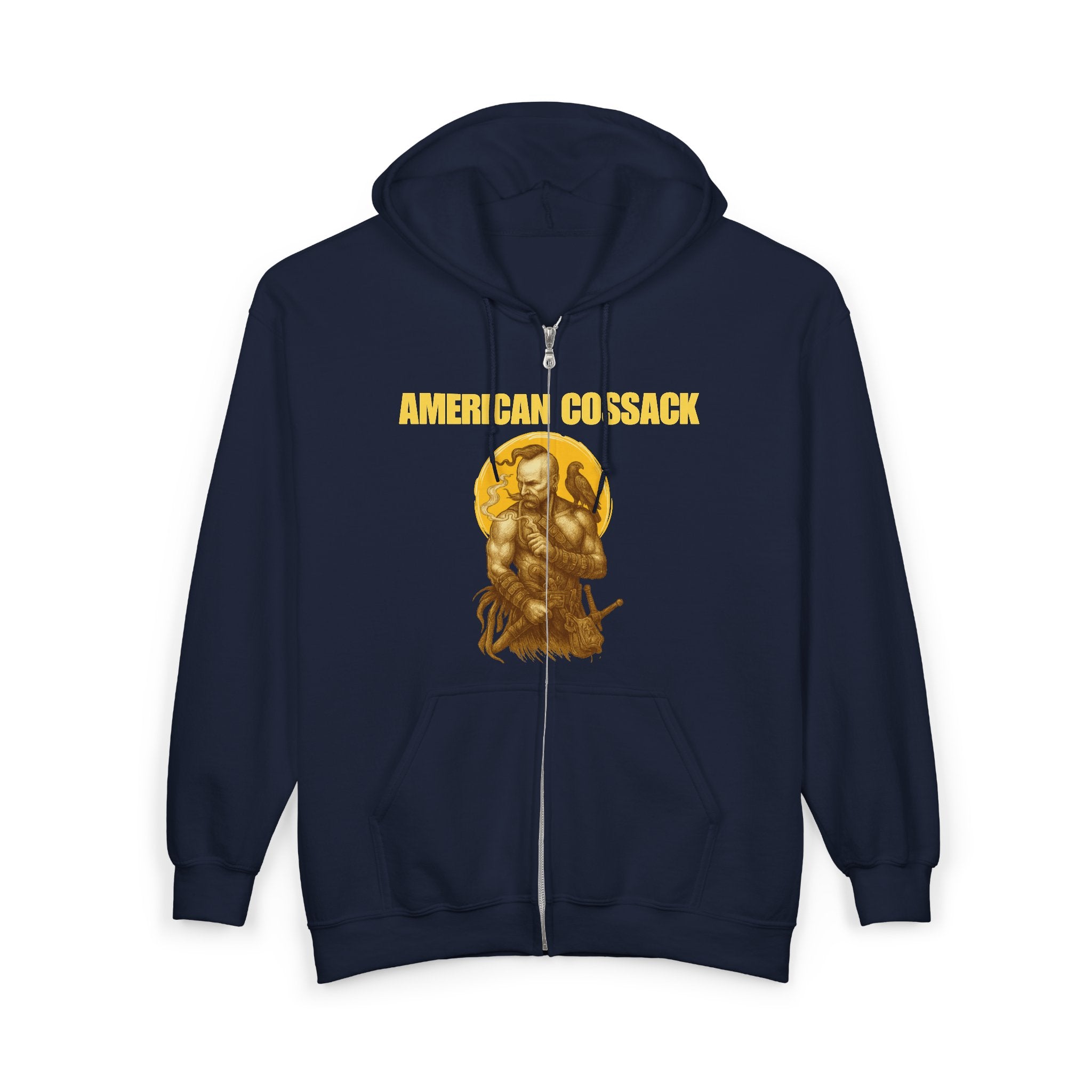 American Cossack Alt Design 2 Full Zip Hoodie