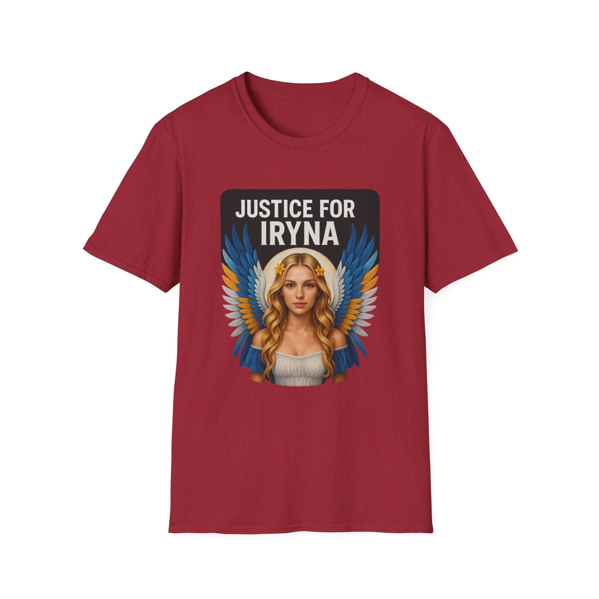 Justice For Iryna T-Shirt | Unisex Softstyle Tee, Activism Apparel, Statement Shirt