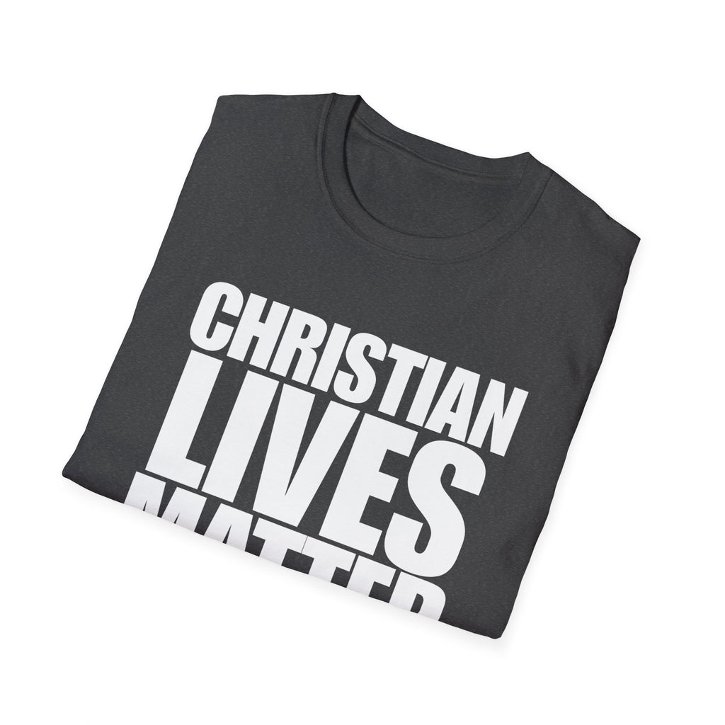 Christian Lives Matter Heavy Cotton Shirt T-Shirt