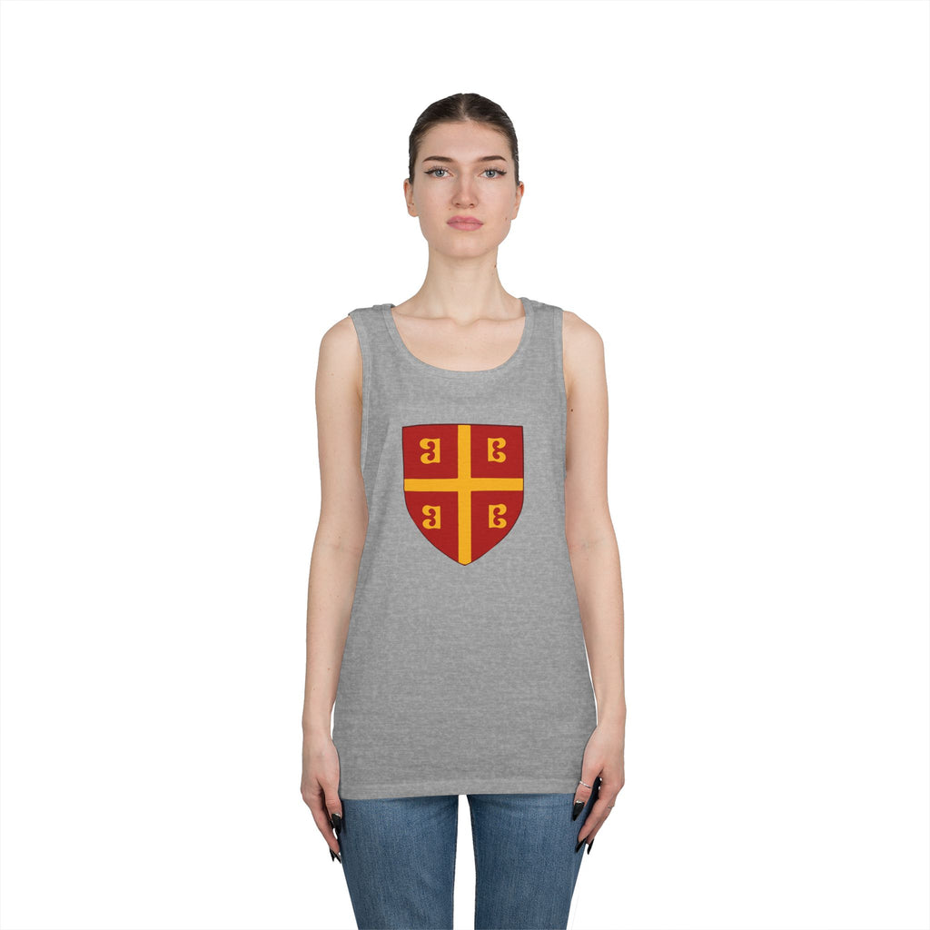 Byzantine Shield Crest Unisex Heavy Cotton Tank Top