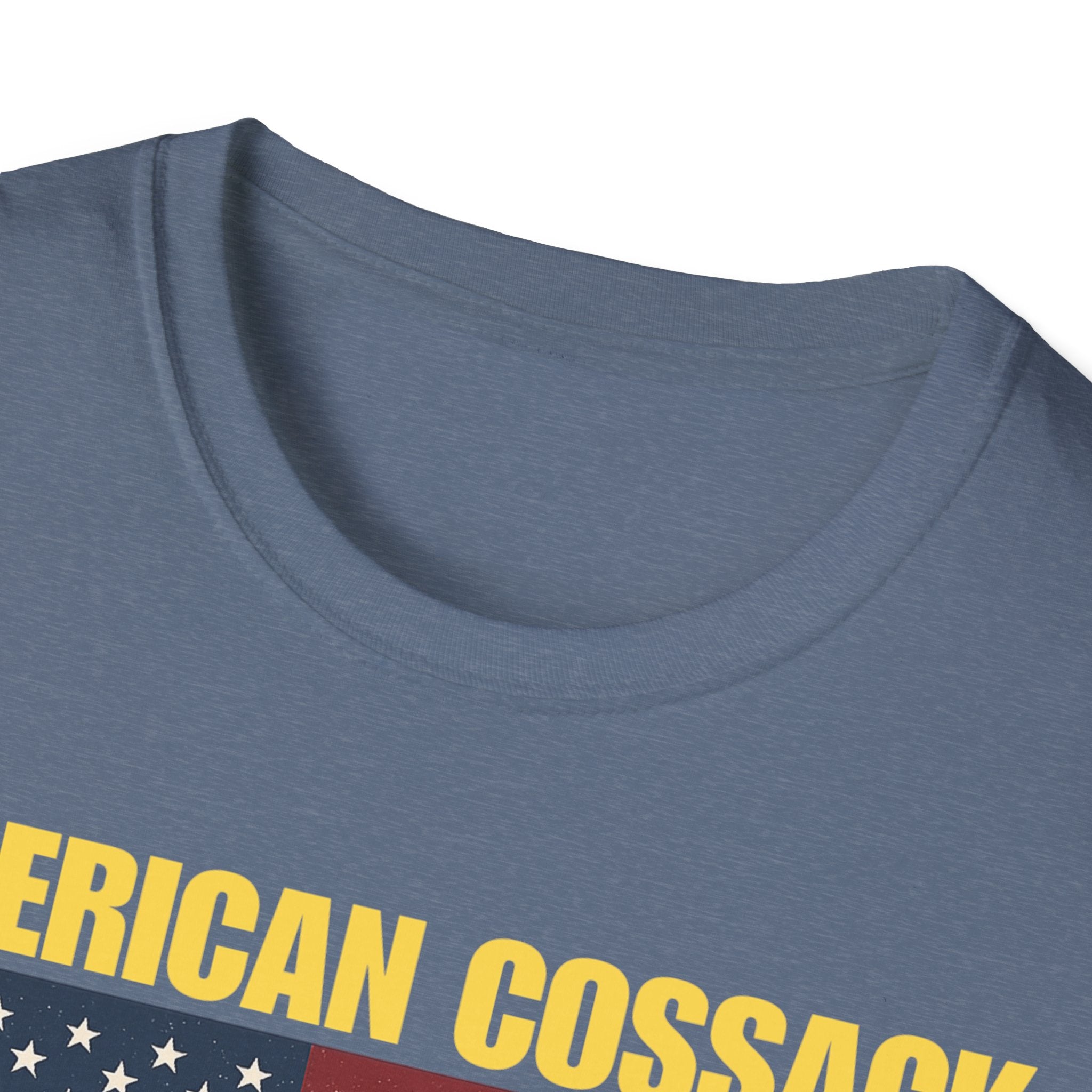 Patriotic American Cossack Alt Design Softstyle T-Shirt