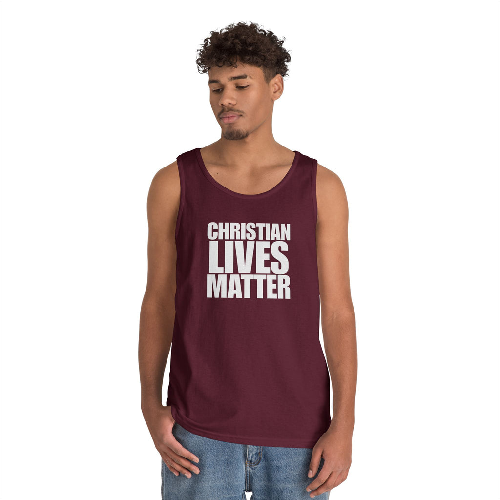 Christian Lives Matter Heavy Cotton Tank Top